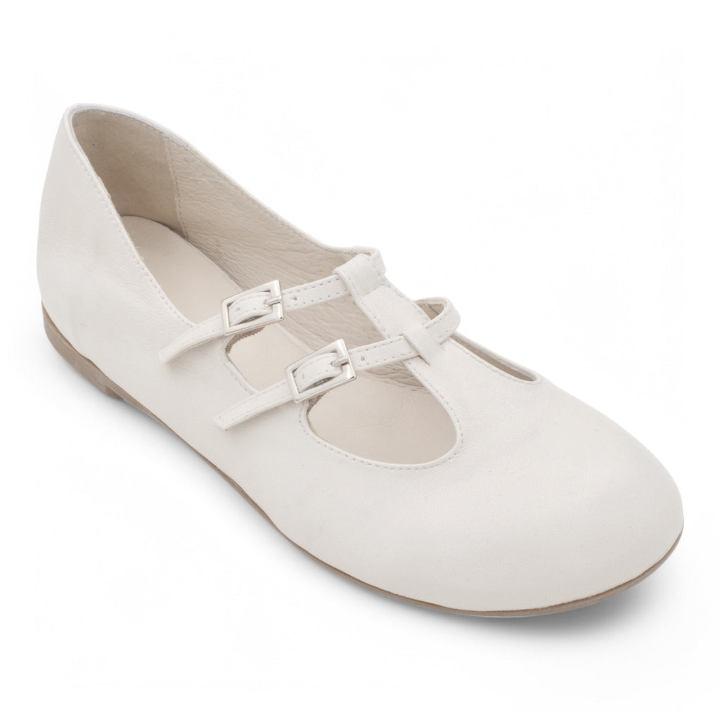 '- ["Artigianato","Ballerine","Eva Picci","PE25","Scarpe"] - Mary Jane da Donna Eva Picci Missouri Osso EIOLE03-03 - Lupis SRL