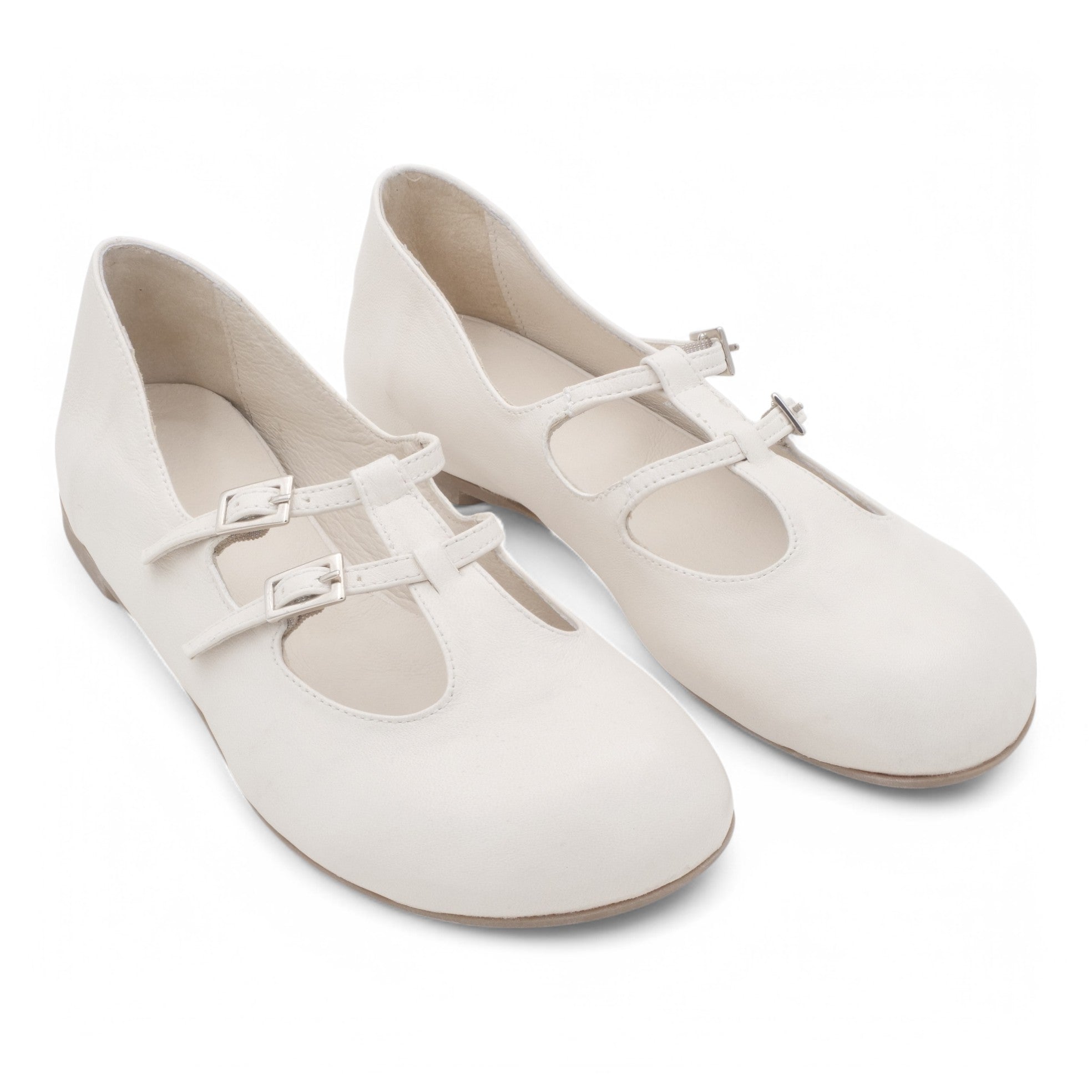 '- ["Artigianato","Ballerine","Eva Picci","PE25","Scarpe"] - Mary Jane da Donna Eva Picci Missouri Osso EIOLE03-03 - Lupis SRL
