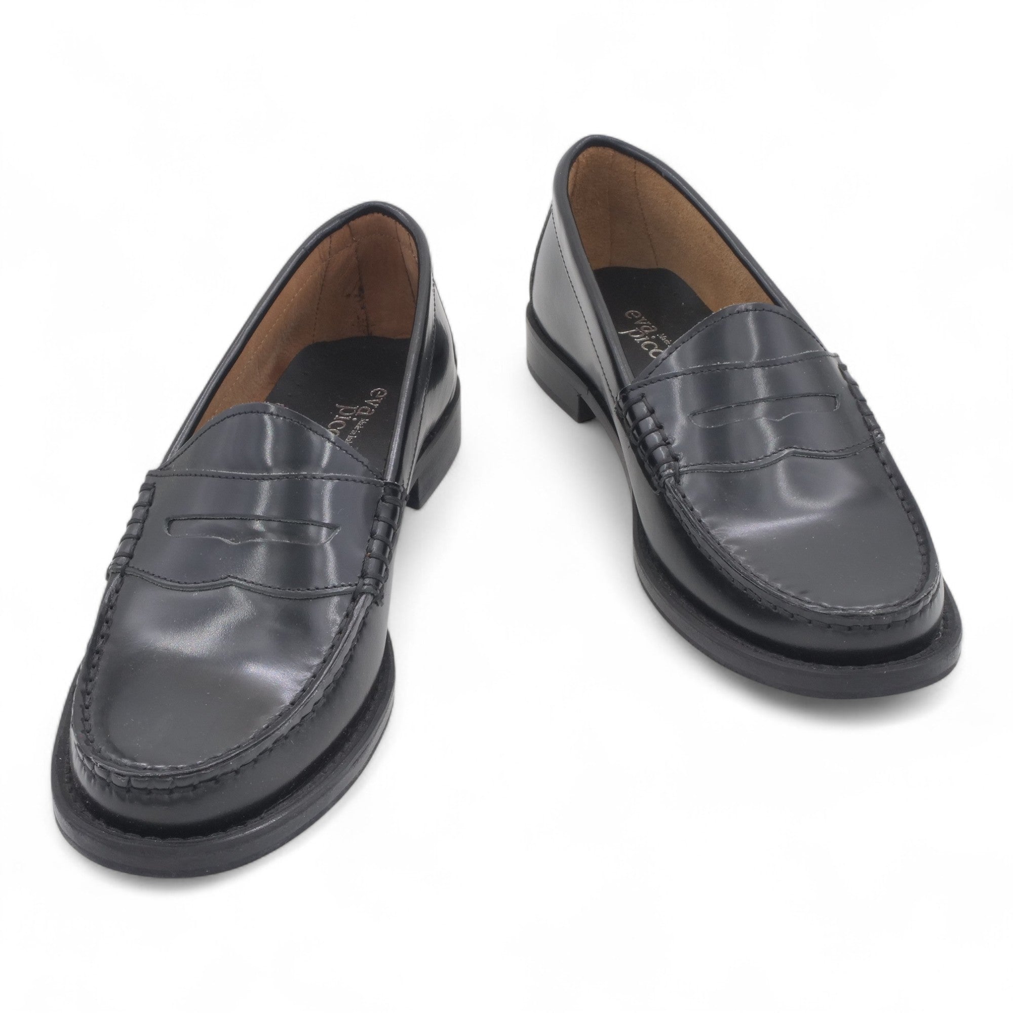 '- ["Artigianato","Donna","Eva Picci","Mocassini","Scarpe"] - Mocassini Da Donna Eva Picci 0401 VI Abras Nero C Gom - Lupis SRL