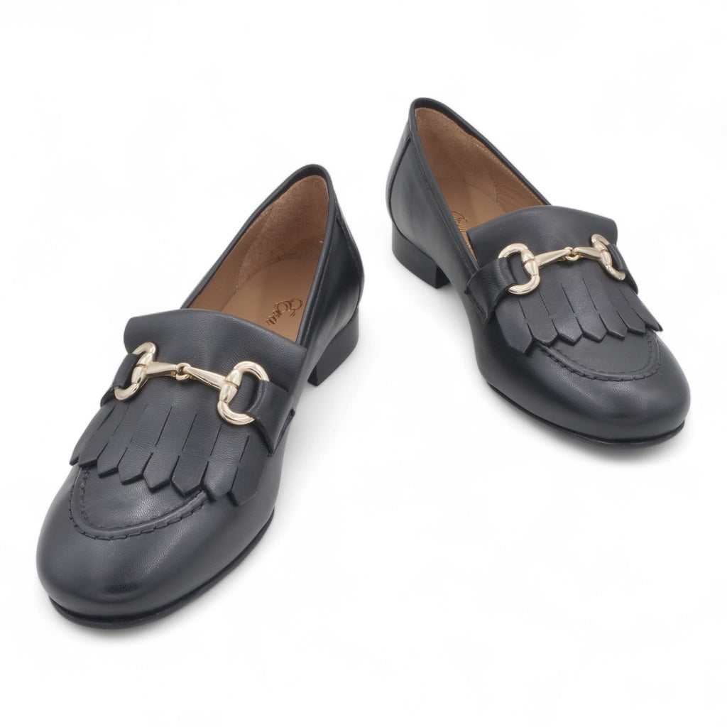 '- ["Artigianato","Donna","Eva Picci","Mocassini","Scarpe"] - Mocassini Da Donna Eva Picci 1430 Pelle Nero - Lupis SRL