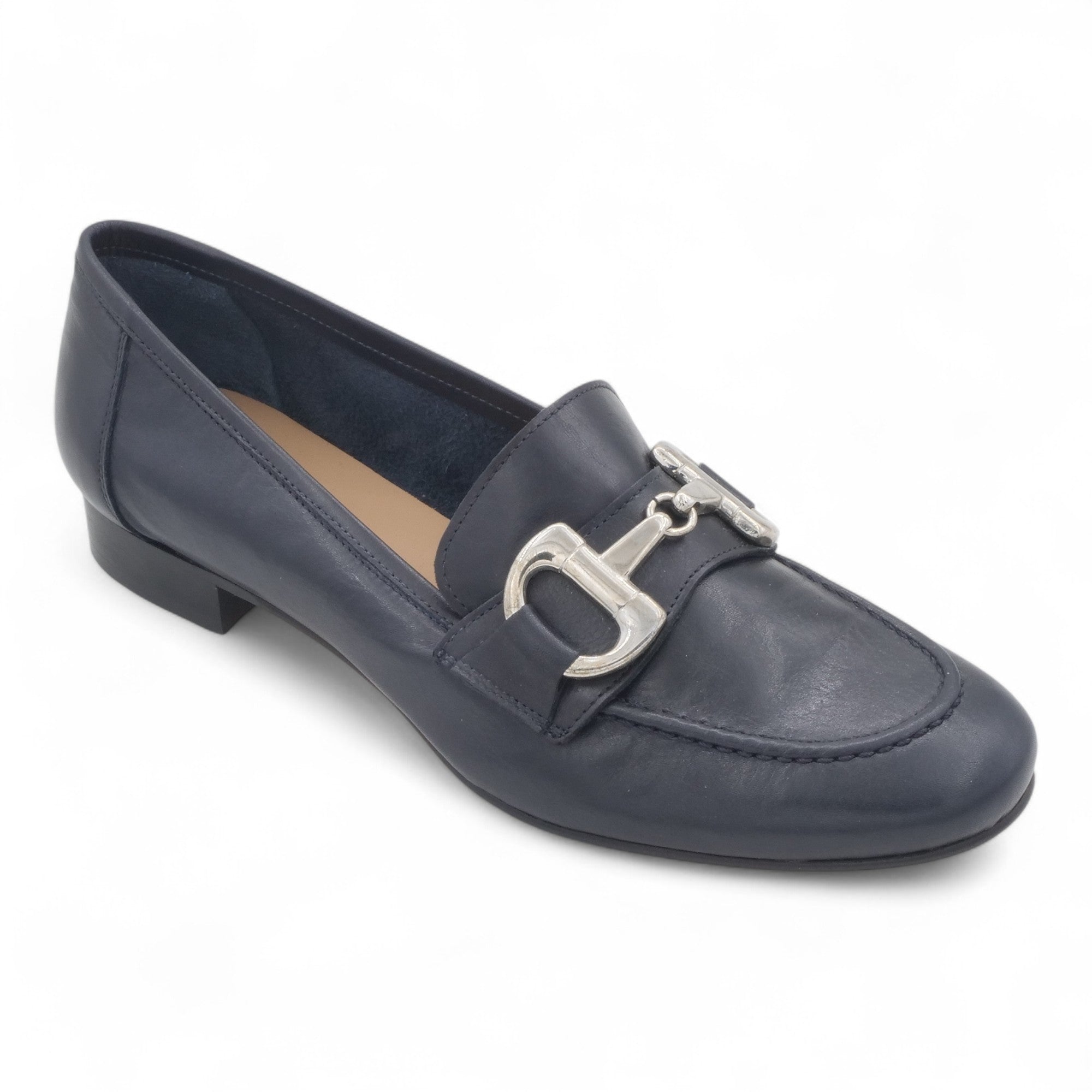 '- ["Artigianato","Donna","Eva Picci","Mocassini","Scarpe"] - Mocassini Da Donna Eva Picci 1432 Cuoio Blu - Lupis SRL
