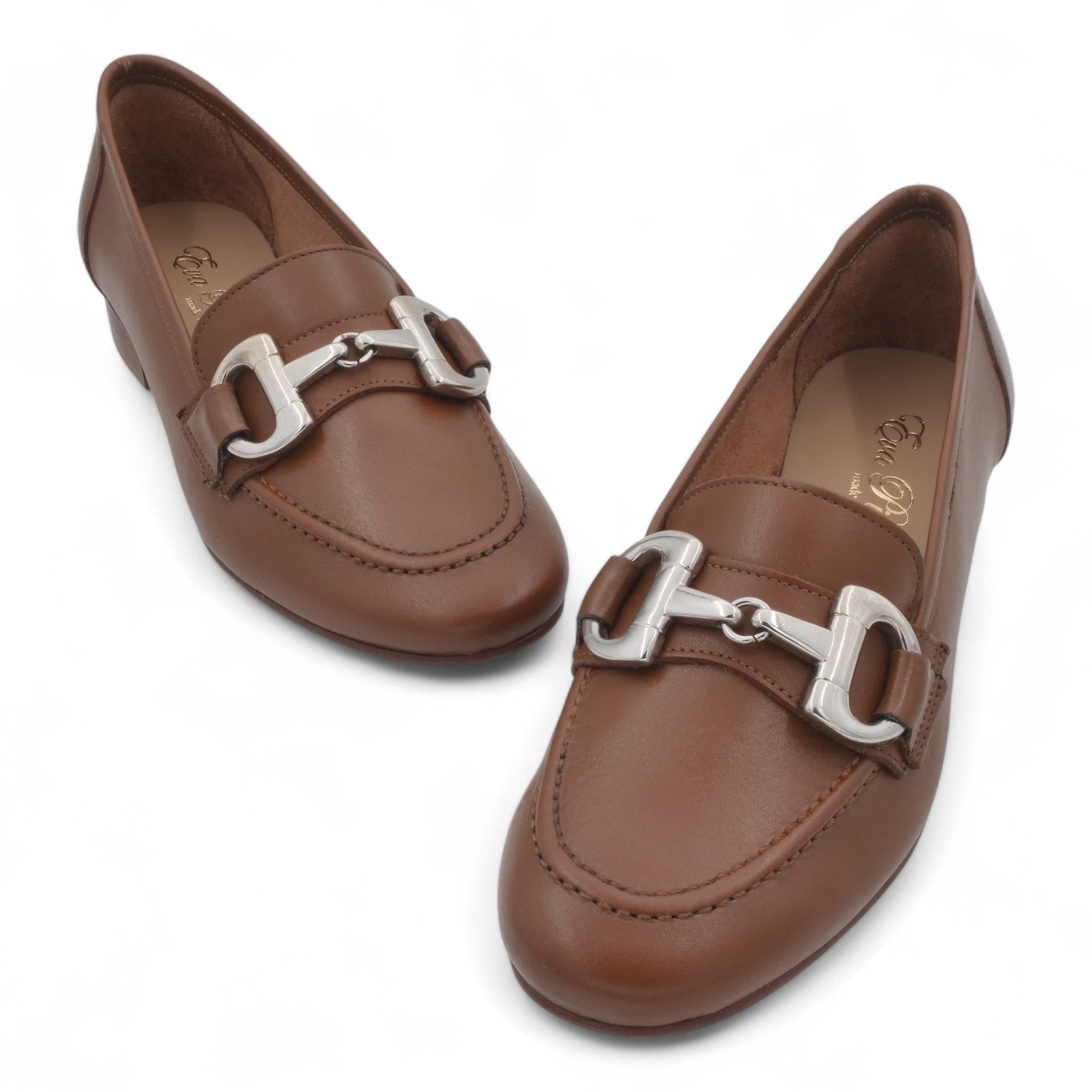 '- ["Artigianato","Donna","Eva Picci","Mocassini","Scarpe"] - Mocassini Da Donna Eva Picci 1432 Pelle Cuoio - Lupis SRL