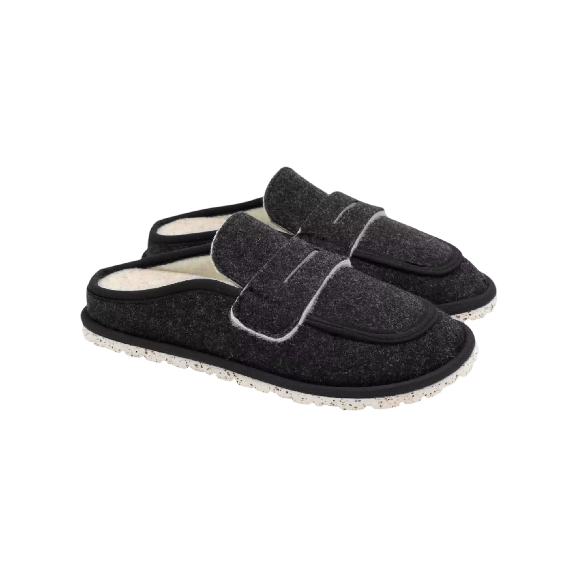 Mocassini Donna Lowenweiss Mokka Outdoor EVA Lana Antracite 4401FL-901
