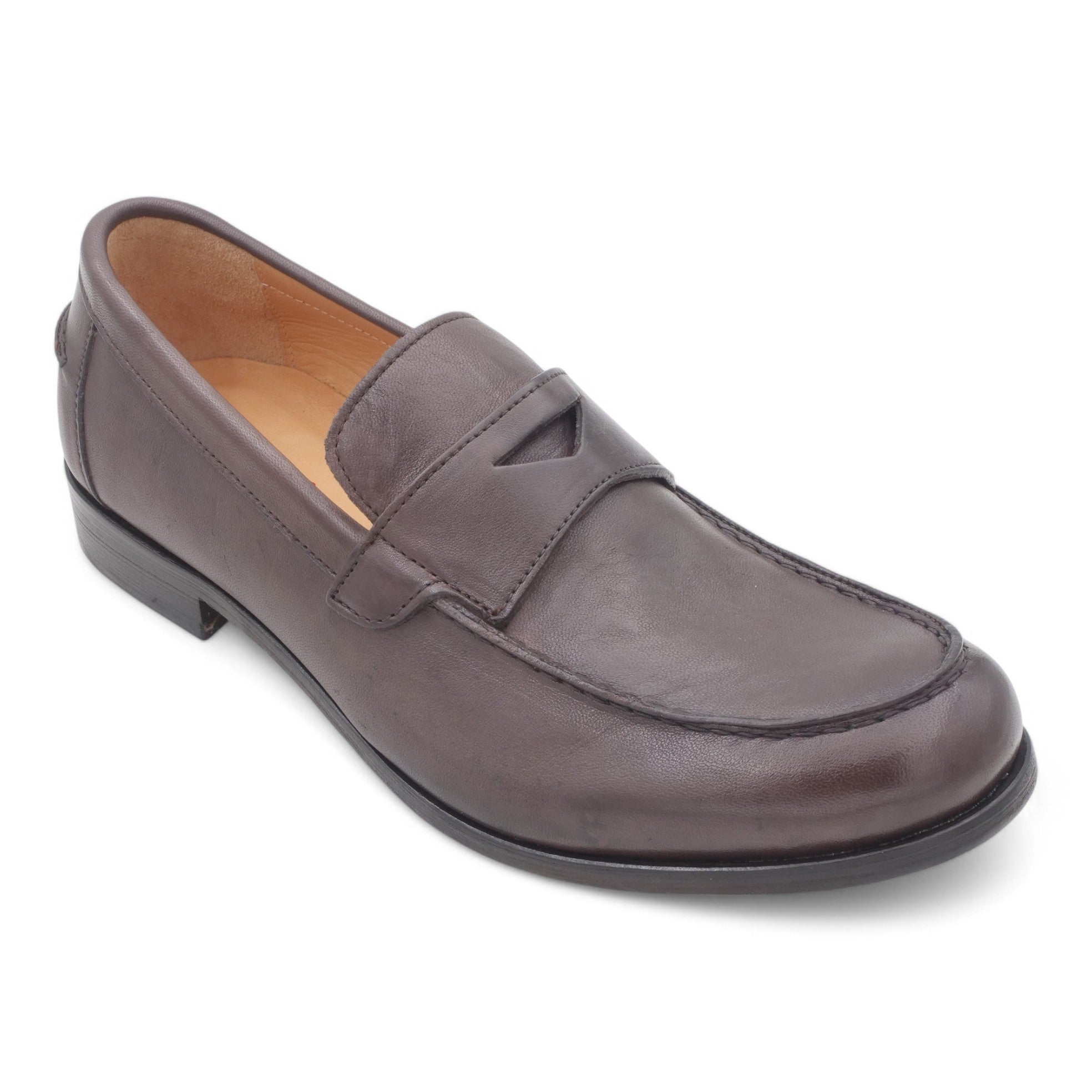 '- ["Artigianato","JP\/DAVID","Mocassini","PE25","Scarpe","Uomo"] - Mocassini Uomo JP/DAVID Papua Marrone 2580/1/176 - Lupis SRL