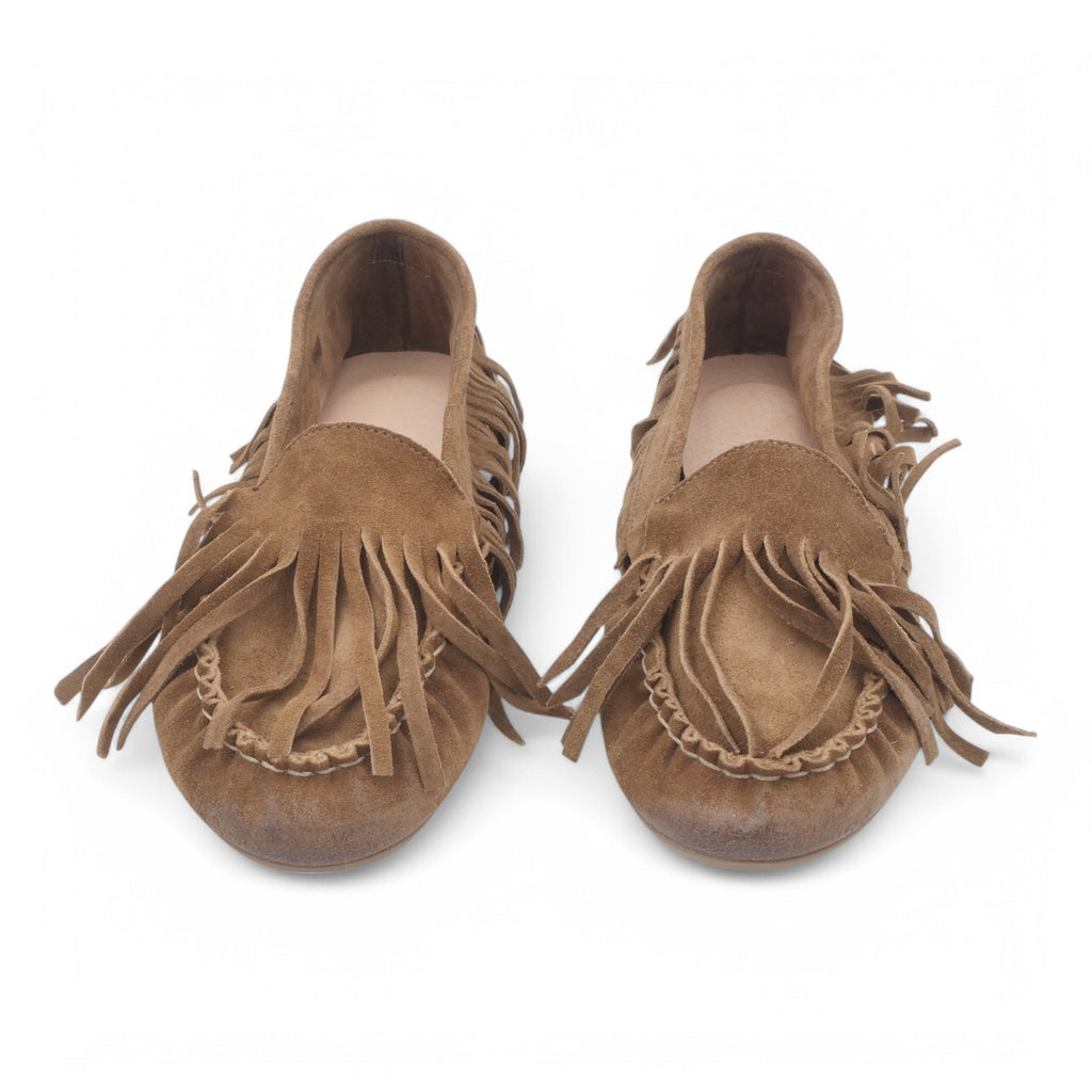 '- ["Artigianato","Eva Picci","Mocassini","PE25","Scarpe"] - Mocassini da Donna Eva Picci Camoscio Sand EKLEI05-01 - Lupis SRL