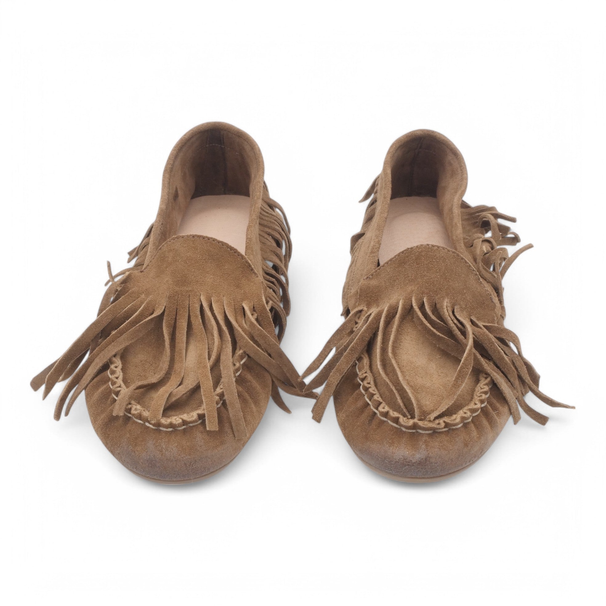 '- ["Artigianato","Eva Picci","Mocassini","PE25","Scarpe"] - Mocassini da Donna Eva Picci Camoscio Sand EKLEI05-01 - Lupis SRL