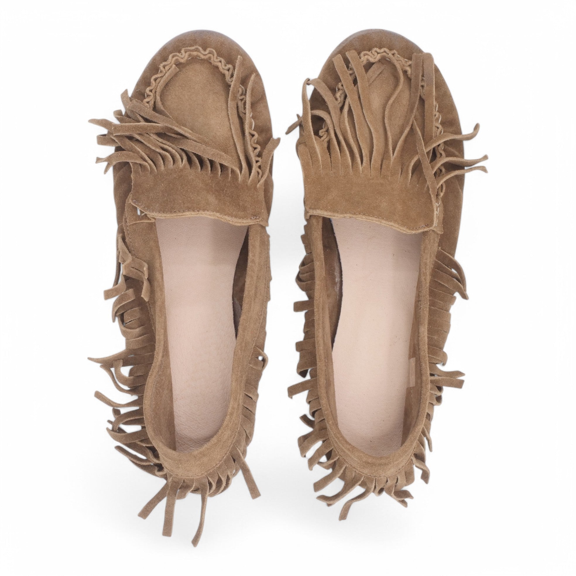 '- ["Artigianato","Eva Picci","Mocassini","PE25","Scarpe"] - Mocassini da Donna Eva Picci Camoscio Sand EKLEI05-01 - Lupis SRL