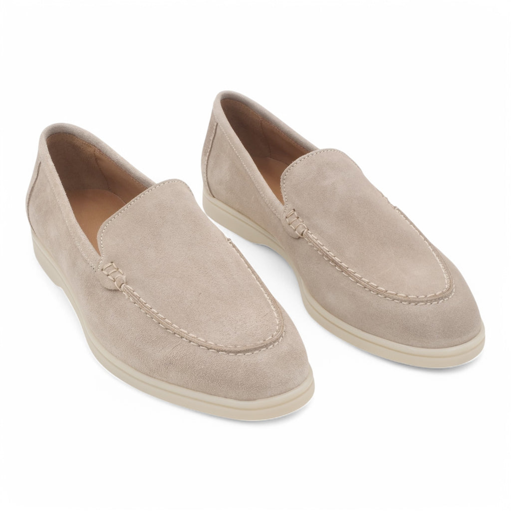 '- ["Artigianato","Donna","Eva Picci","Mocassini","PE25","Scarpe"] - Mocassino da Donna Eva Picci Mattone in Camoscio JL188 - Lupis SRL
