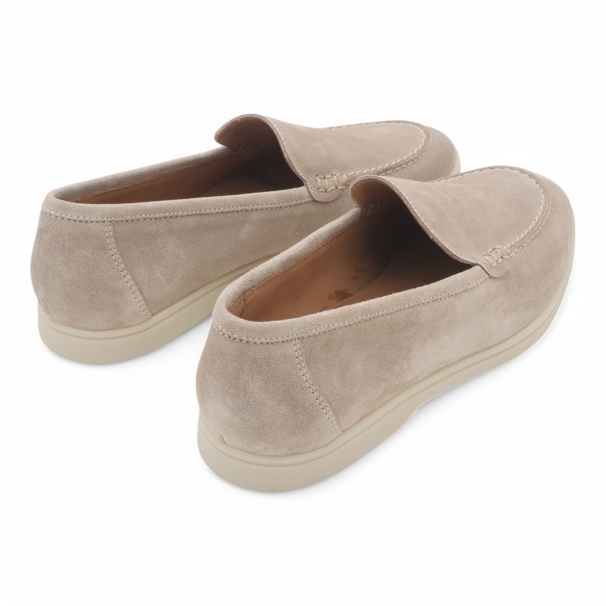 '- ["Artigianato","Donna","Eva Picci","Mocassini","PE25","Scarpe"] - Mocassino da Donna Eva Picci Mattone in Camoscio JL188 - Lupis SRL