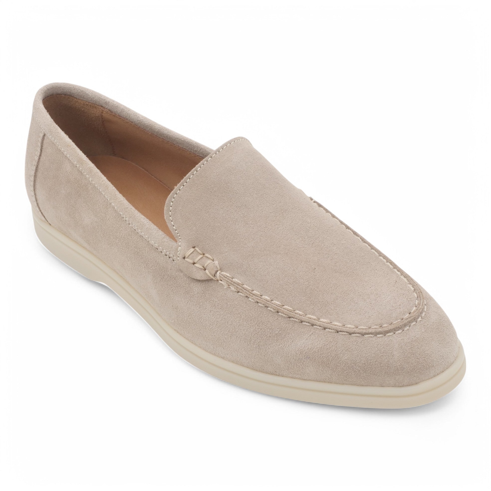 '- ["Artigianato","Donna","Eva Picci","Mocassini","PE25","Scarpe"] - Mocassino da Donna Eva Picci Mattone in Camoscio JL188 - Lupis SRL