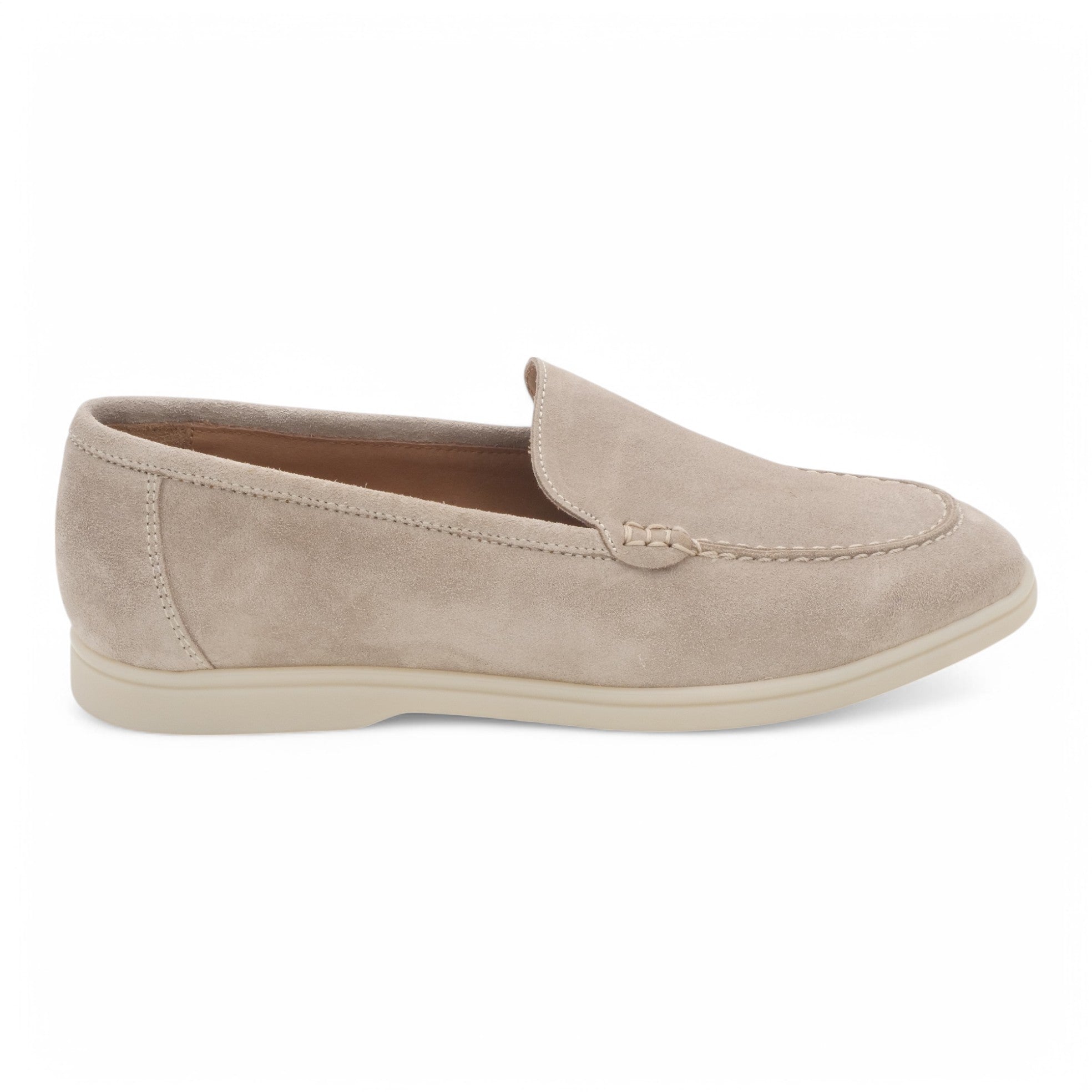 '- ["Artigianato","Donna","Eva Picci","Mocassini","PE25","Scarpe"] - Mocassino da Donna Eva Picci Mattone in Camoscio JL188 - Lupis SRL
