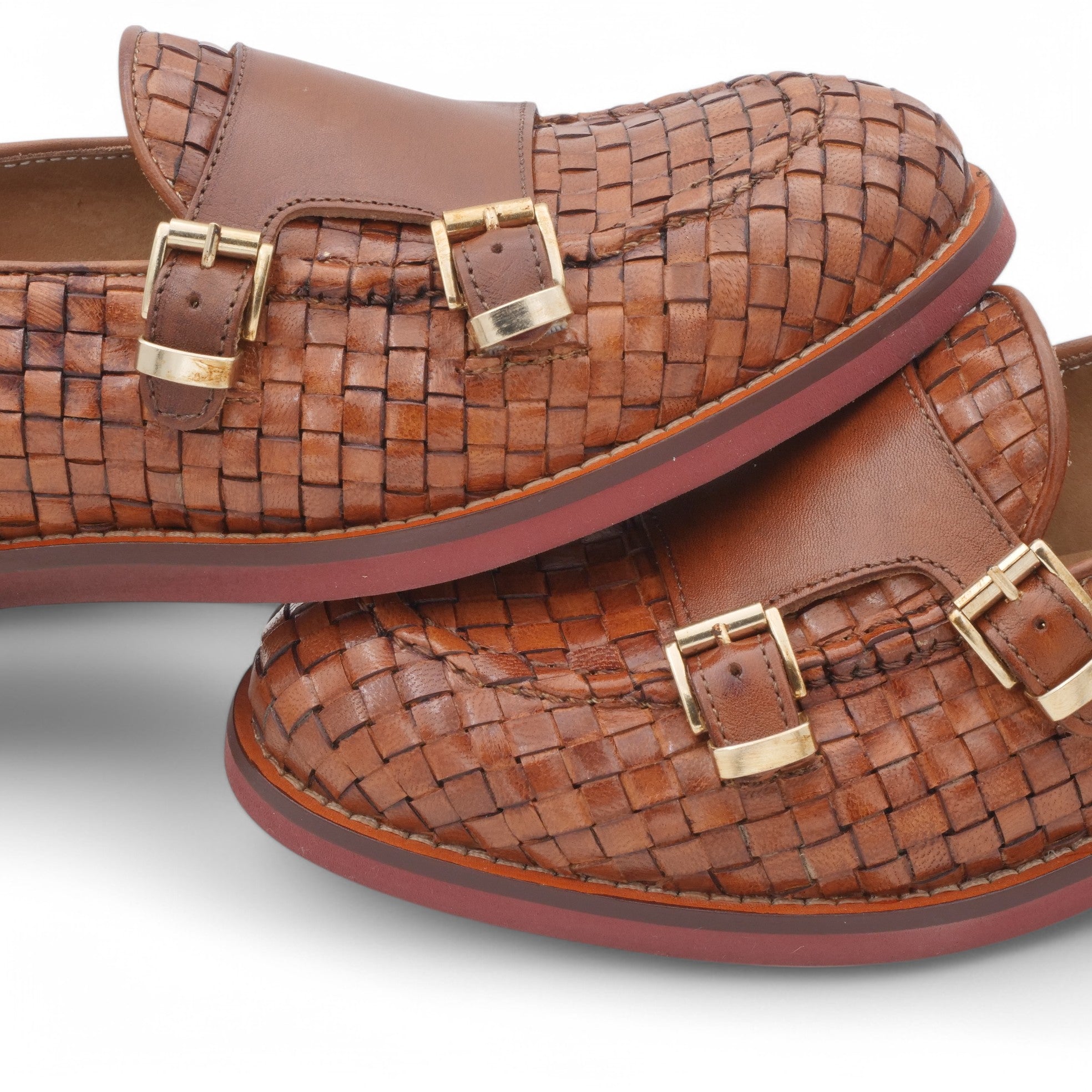 '- ["Artigianato","Donna","Eva Picci","Mocassini","PE25","Scarpe"] - Mocassino da Donna Intrecciato Eva Picci Cuoio 0414 - Lupis SRL