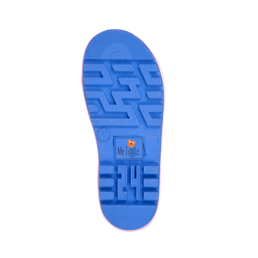 '- ["Kids","Mr. Tiggle","Scarpe","Stivali di gomma"] - Mr. Tiggle Rain Boots Animali Rosa 001-020 - Lupis SRL