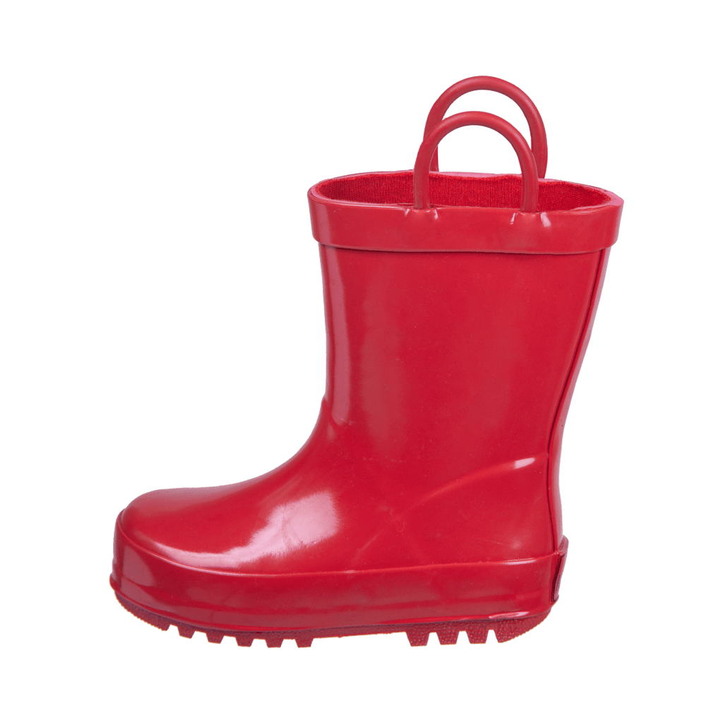 '- ["Kids","Mr. Tiggle","Scarpe","Stivali di gomma"] - Mr. Tiggle Rain Boots Rosso 001 005 - Lupis SRL