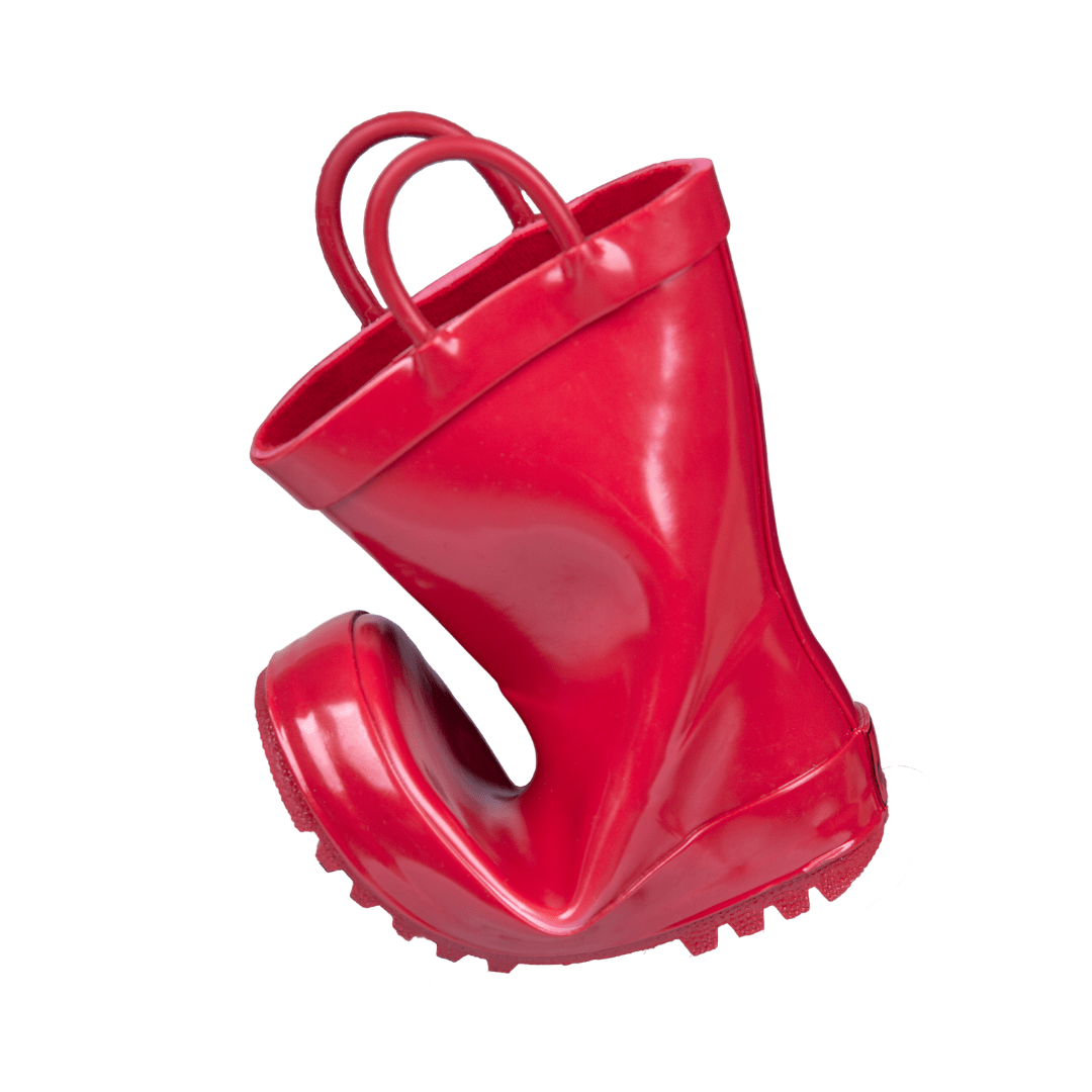'- ["Kids","Mr. Tiggle","Scarpe","Stivali di gomma"] - Mr. Tiggle Rain Boots Rosso 001 005 - Lupis SRL