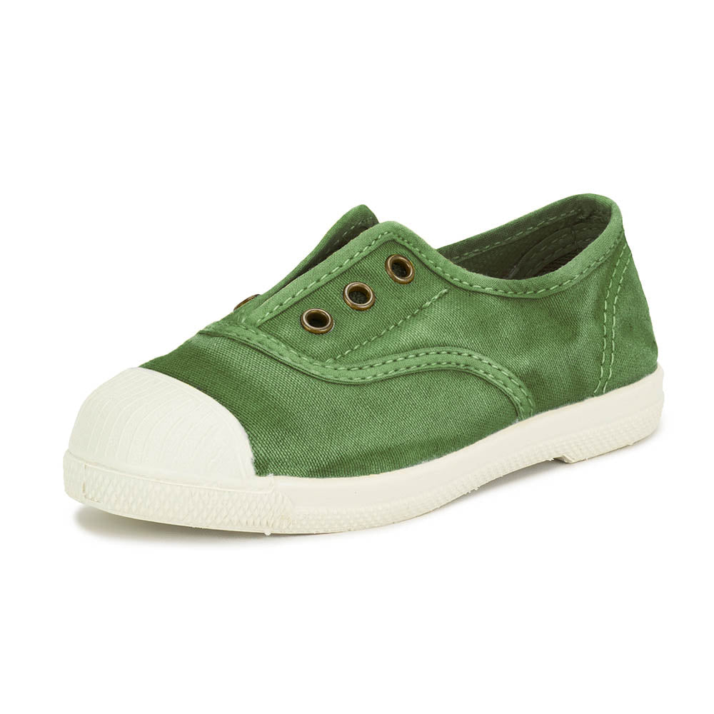 '- ["Kids","Natural World","PE25","Scarpe","Slip-on","Toddler"] - Natural World Ingles Elastico Enzimatico Oliva - Lupis SRL