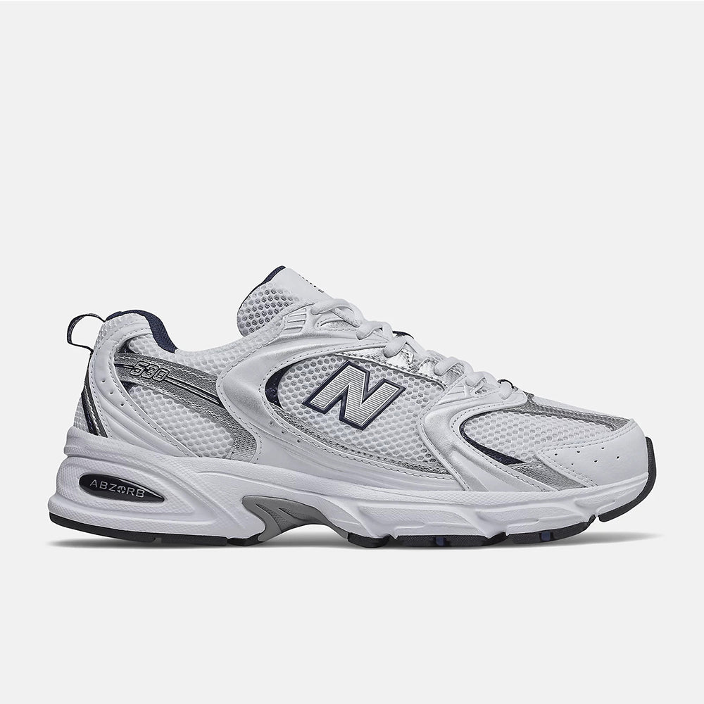 '- ["Donna","New Balance","PE25","Scarpe","Scarpe sportive","Unisex","Uomo"] - New Balance Scarpe Lifestyle Unisex Vtz White Blue MR530SG - Lupis SRL