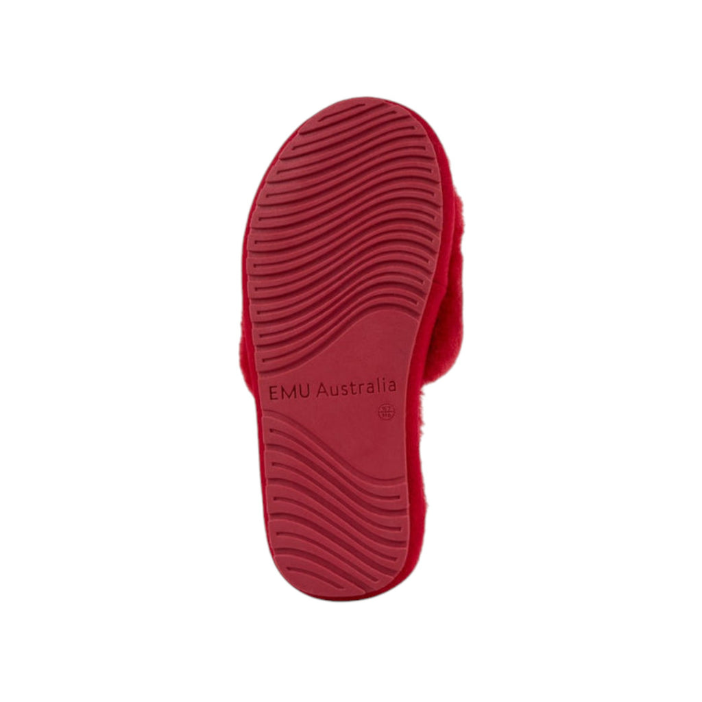 '- ["Donna","Emu","FW25","Pantofole","Scarpe"] - Pantofole Donna Emu Mckay Montone Gomma Cherry W13088-CHER - Lupis SRL