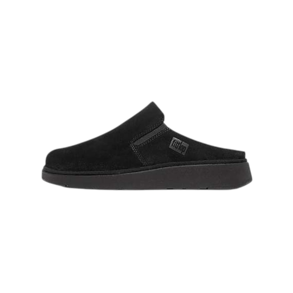 '- ["Donna","FitFlop","FW25","Pantofole","Sabot","Scarpe"] - Pantofole Donna FitFlop Gen-Ff Elasticated Mules Suede Black IF6-001 - Lupis SRL