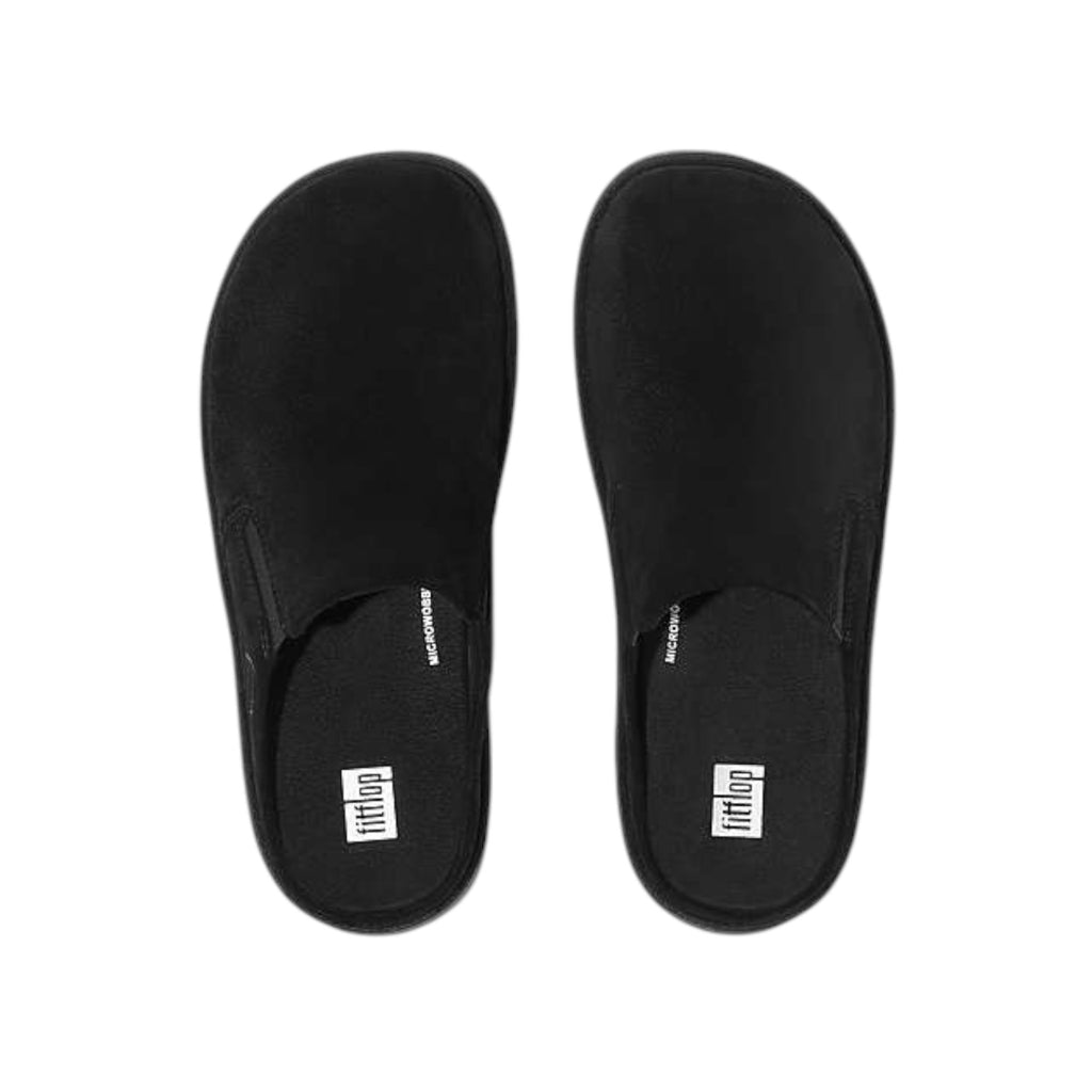 '- ["Donna","FitFlop","FW25","Pantofole","Sabot","Scarpe"] - Pantofole Donna FitFlop Gen-Ff Elasticated Mules Suede Black IF6-001 - Lupis SRL