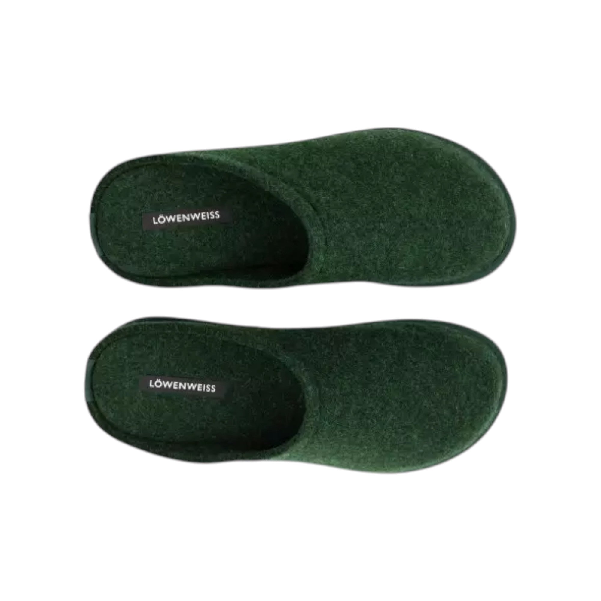'- ["Donna","FW25","Lowenweiss","Pantofole","Scarpe"] - Pantofole Donna Lowenweiss Easy Con Estraibile Feltro Verde Bosco 6800MC-477 - Lupis SRL