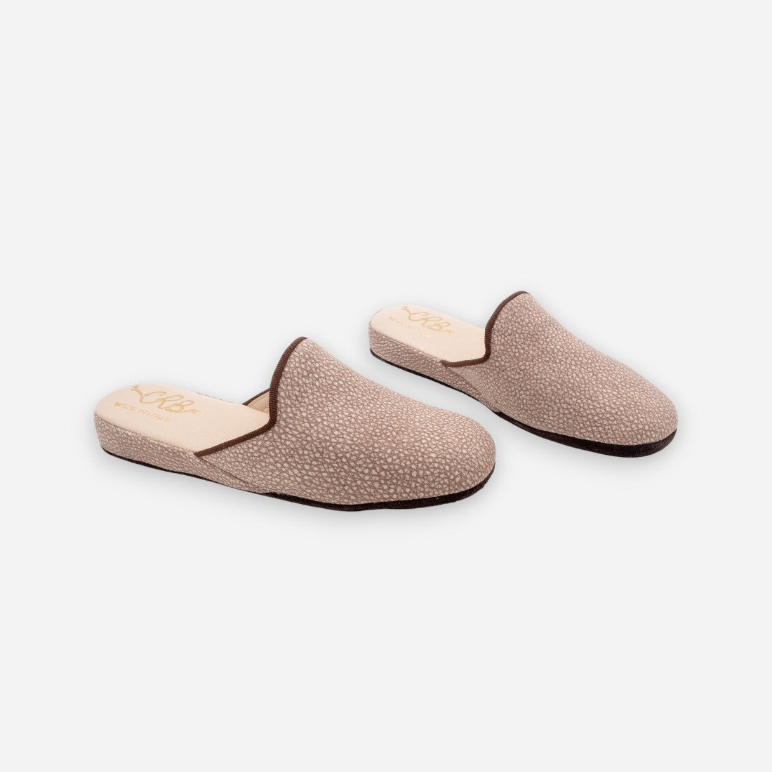 Pantofole Donna da camera CRB 411 Tapiro Beige