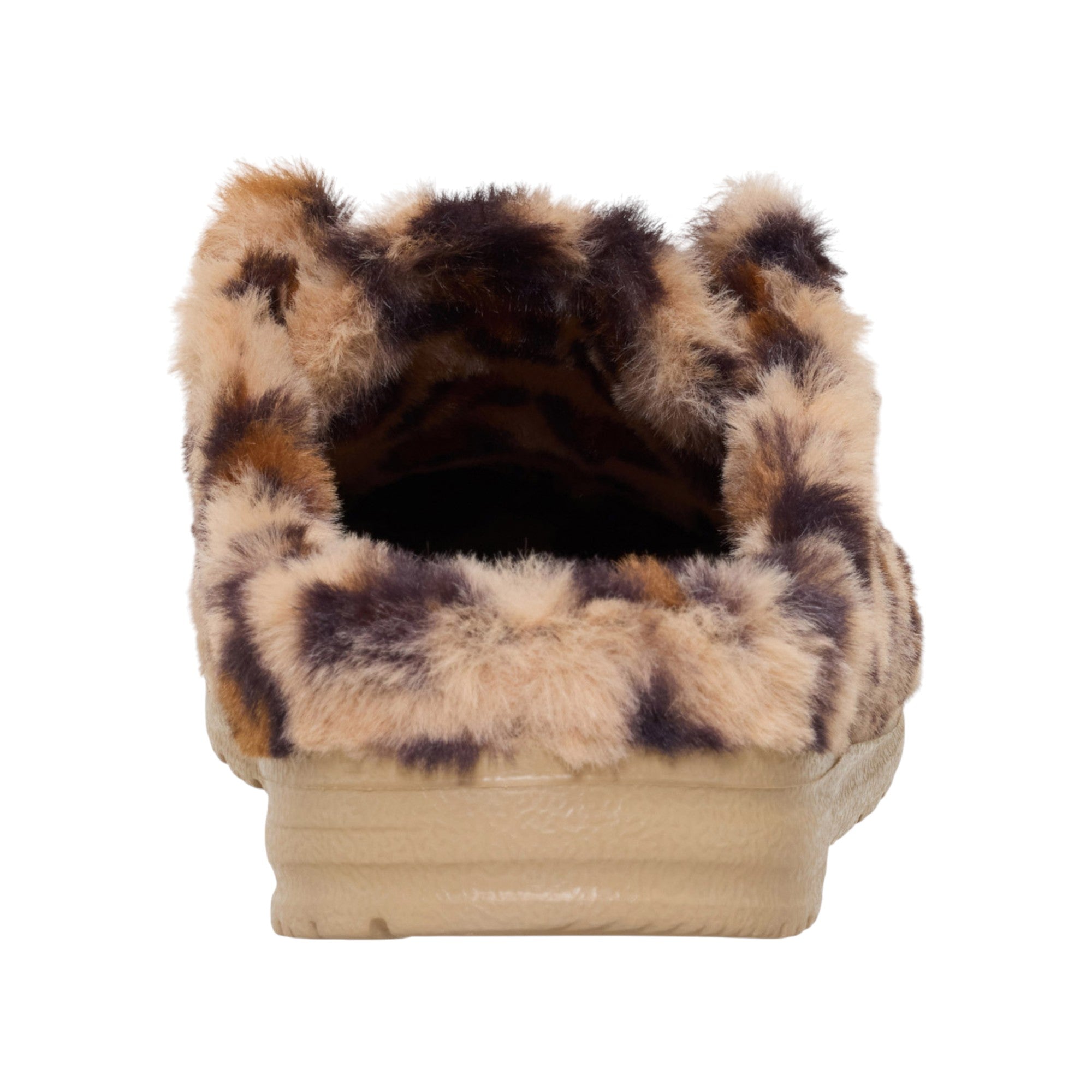 '- ["Donna","FW25","HEYDUDE","Pantofole","Sabot","Scarpe"] - Pantofole HEYDUDE Wendy Slipper Leo Fur Tan Multi 44714-2UG - Lupis SRL
