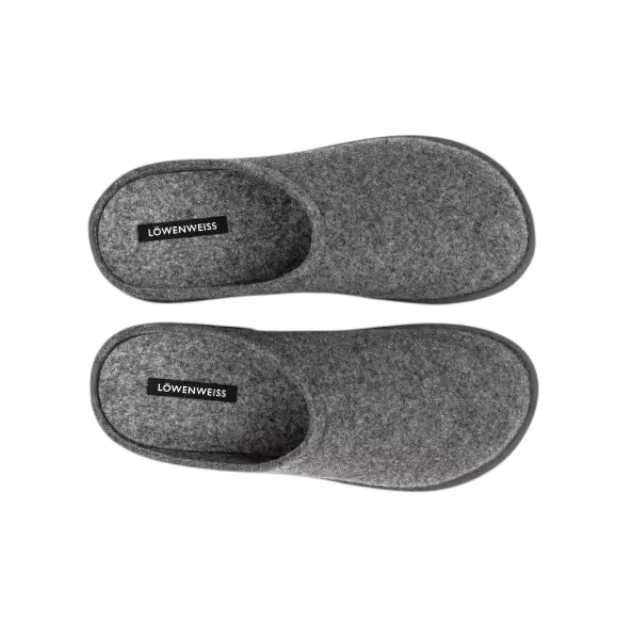 '- ["FW25","Lowenweiss","Pantofole","Scarpe","Uomo"] - Pantofole Uomo Lowenweiss Easy Con Estraibile Feltro Grigio 6800MC-903 - Lupis SRL