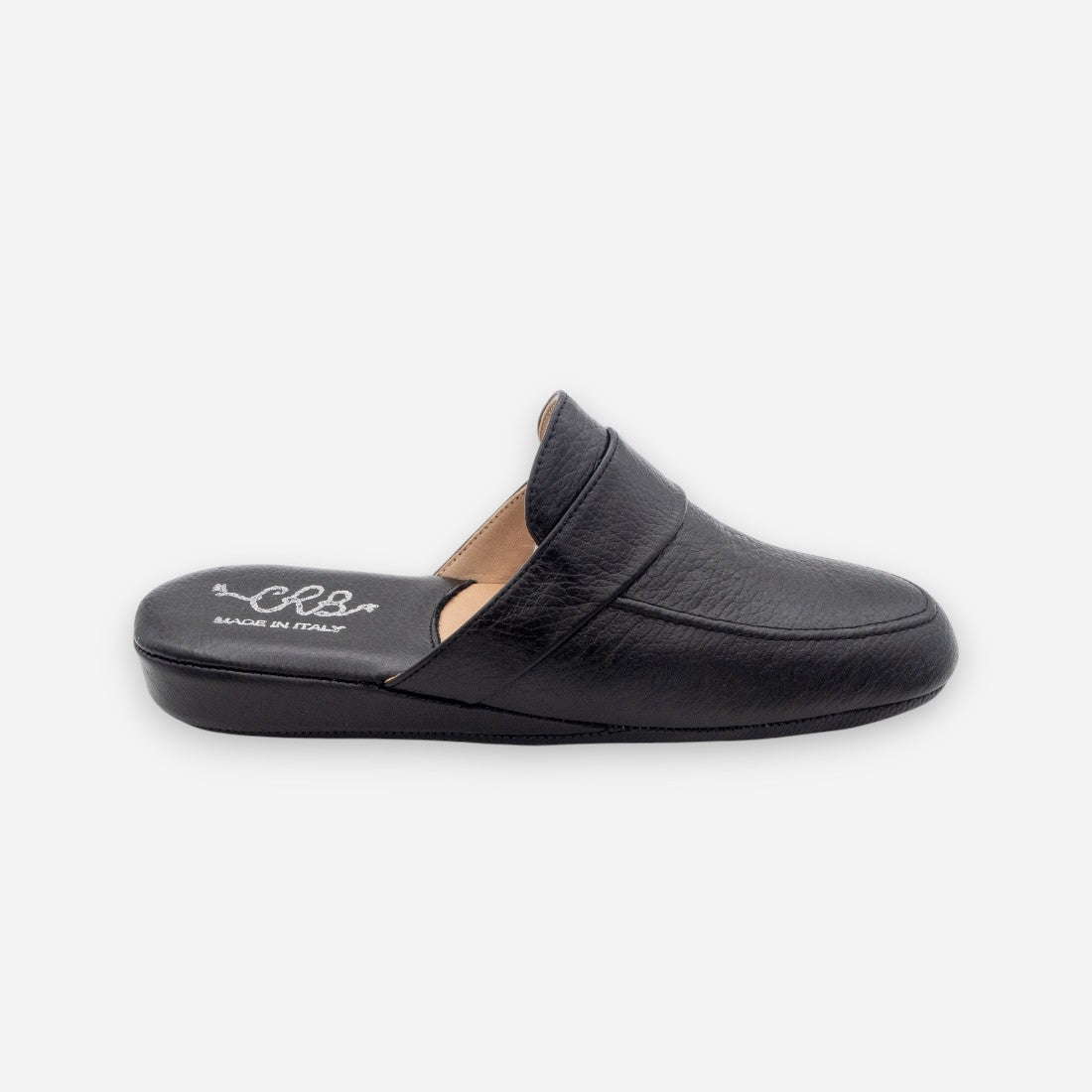 Pantofole Uomo da camera CRB 118 Karibu Nero