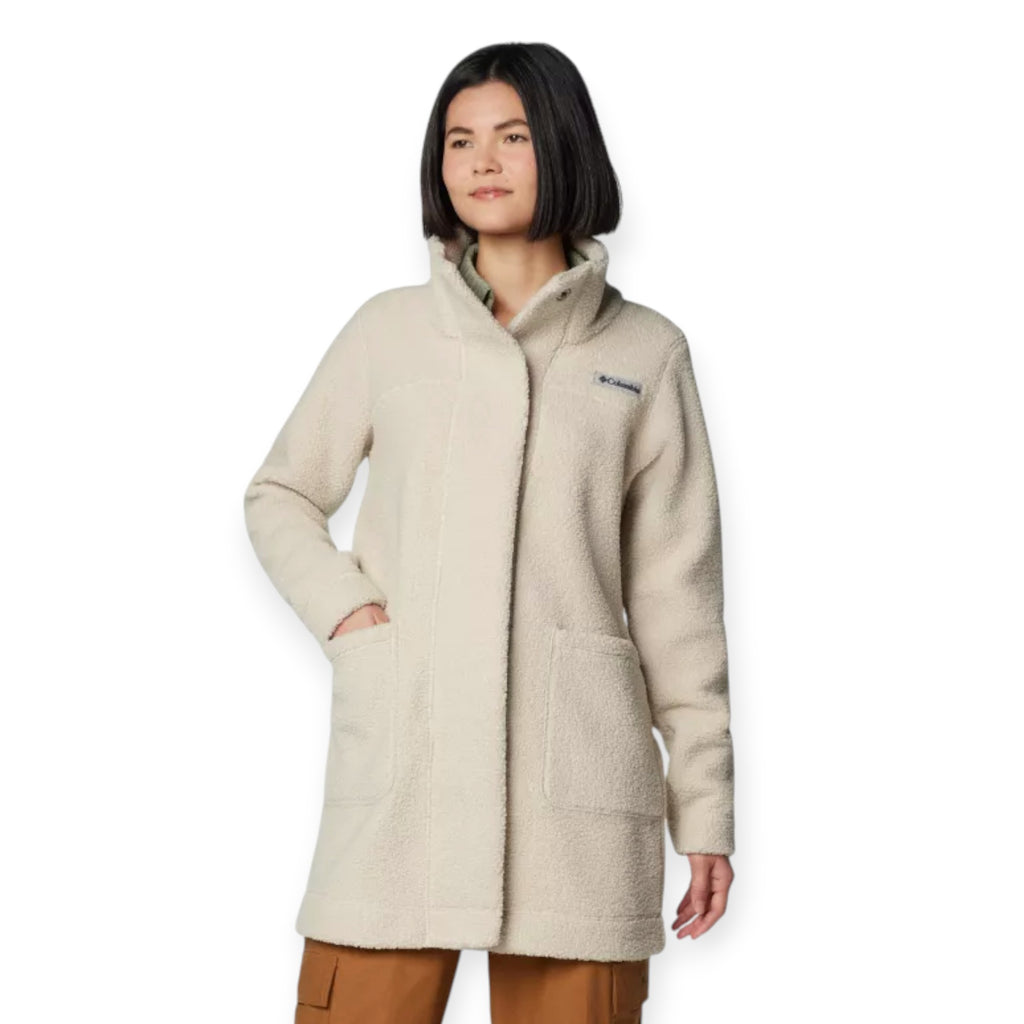 '- ["Abbigliamento","Columbia Sportswear","Donna","FW25","Giacche"] - Pile Columbia Sportswear W Panorama Long Jacket Dark Stone 1862582-278 - Lupis SRL
