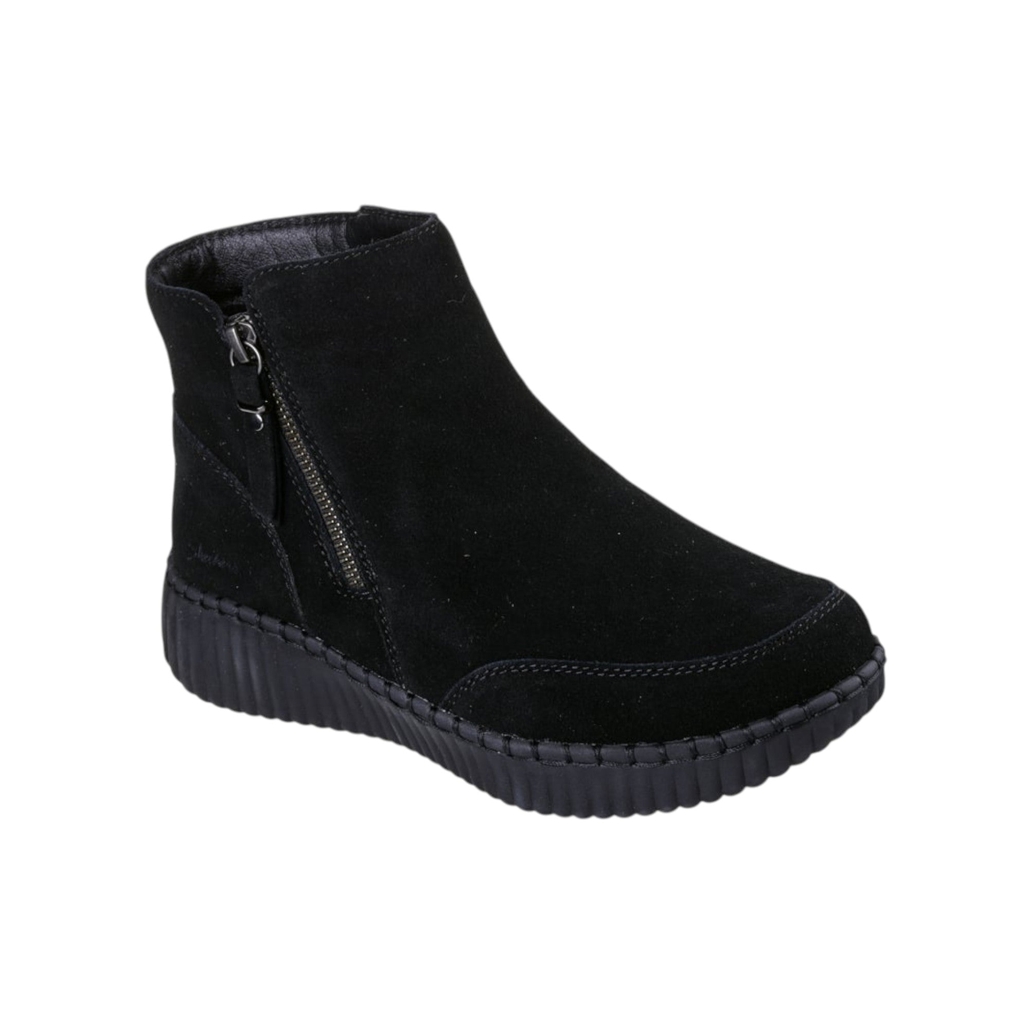 '- ["Donna","FW25","Polacco","Scarpe","Skechers","Stivaletti"] - Polacco Donna Skechers Wilshire Blvd Black 169086-BBK - Lupis SRL
