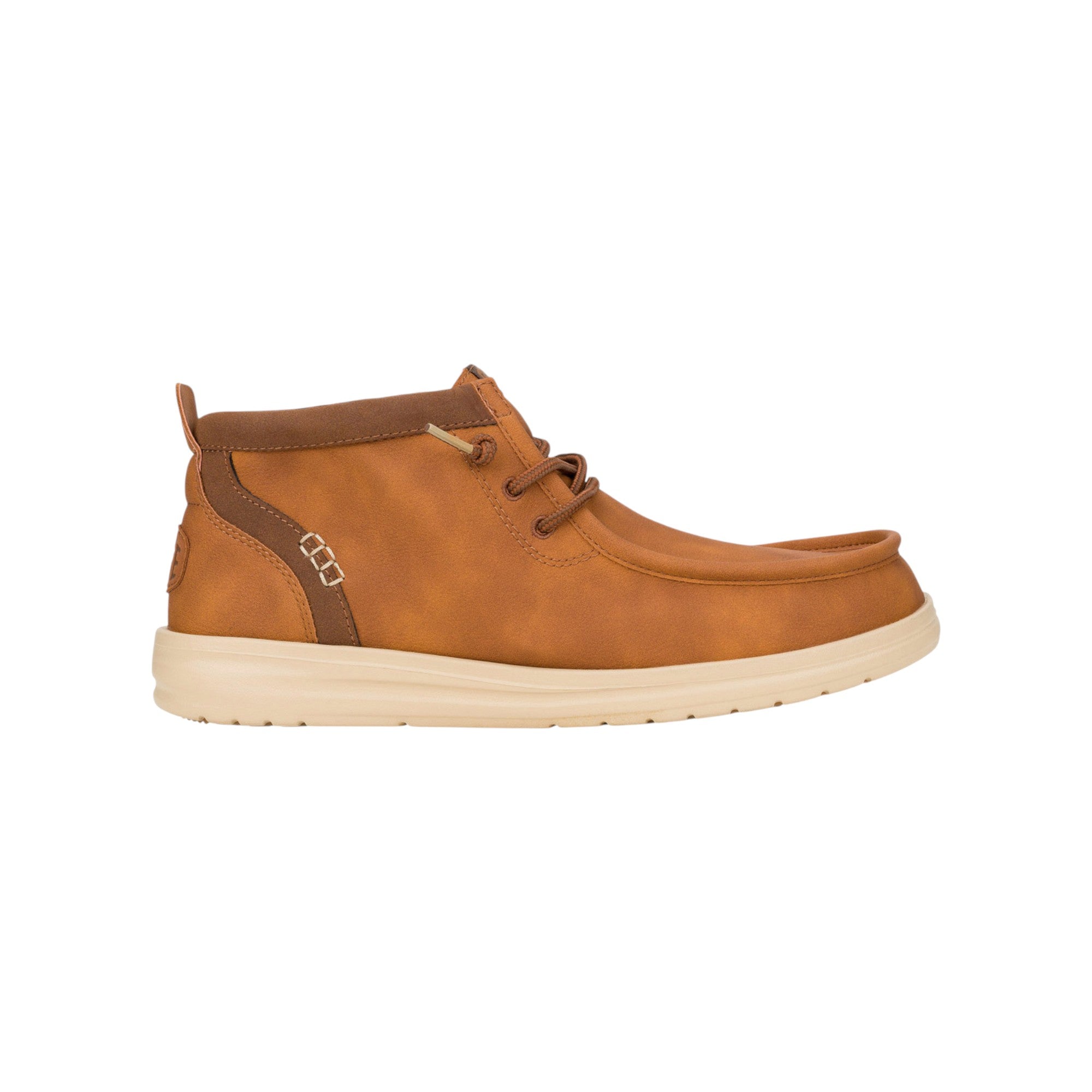 '- ["FW25","HEYDUDE","Polacco","Scarpe","Stivaletti","Uomo"] - Polacco HEYDUDE Wally Mid Gripr Classic Brown 42051-2DU - Lupis SRL