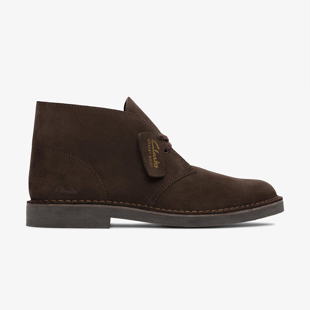 '- ["Clarks","FW25","Polacco","Scarpe","Uomo"] - Polacco Uomo Clarks Desert Bt Evo Dark Brown Suede 26166784 - Lupis SRL