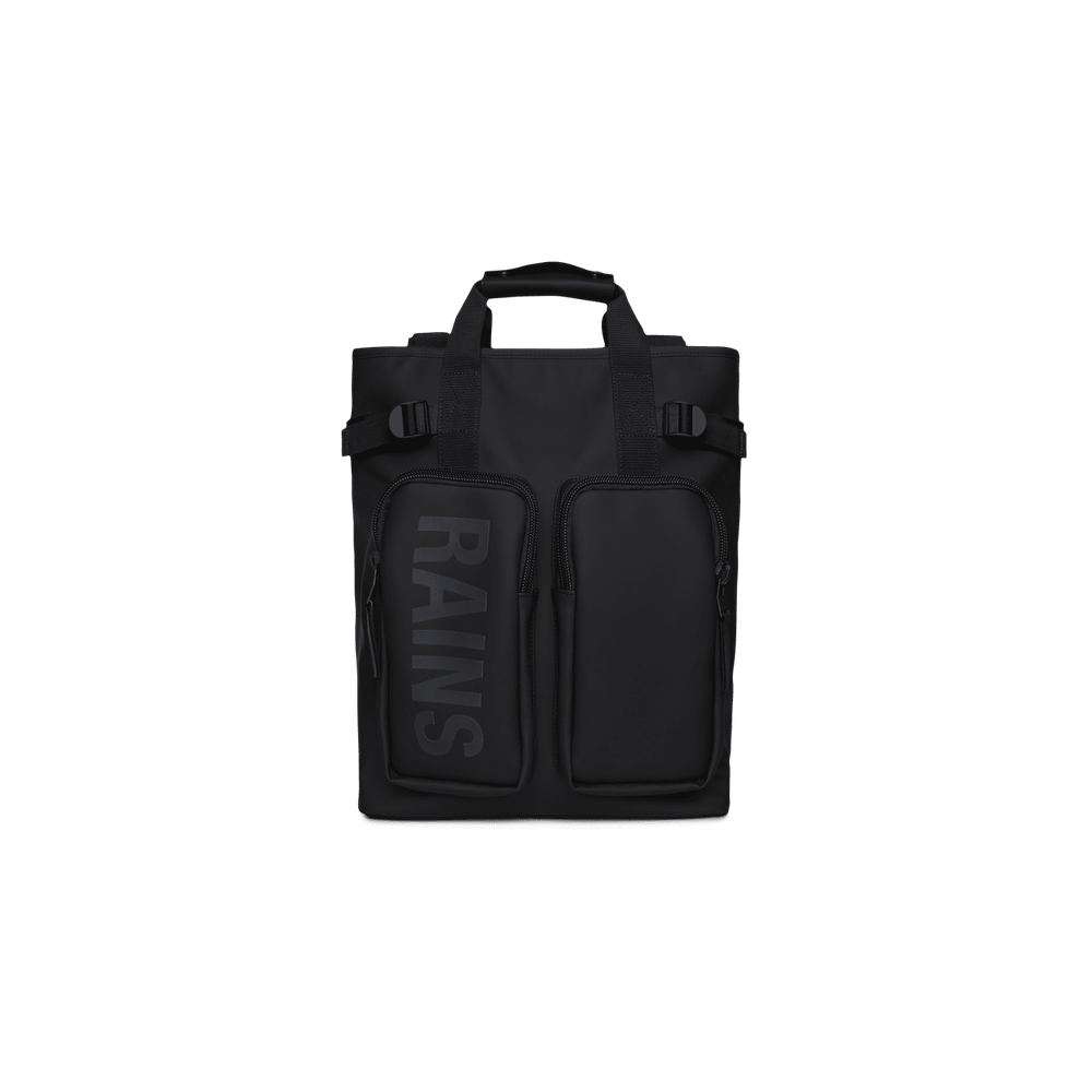 Rains Borsa Unisex Texel Tote Backpack Black 14240-BLA