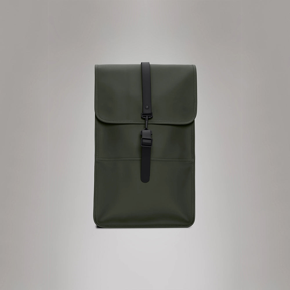 '- ["Accessori","Donna","Nuovo","Rains","Unisex","Zaini"] - Rains Backpack Green 13000-03 - Lupis SRL