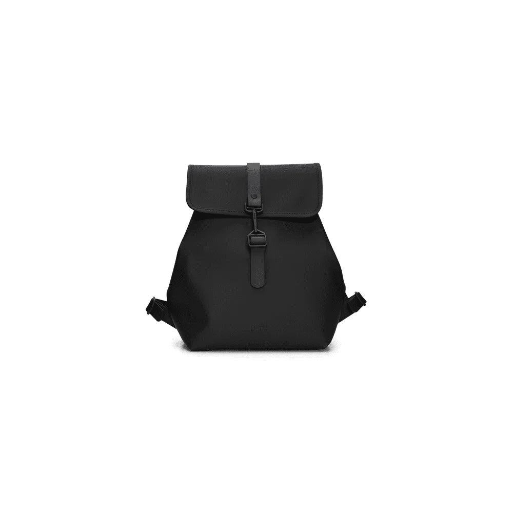 '- ["Accessori","Donna","PE25","Rains","Unisex","Uomo","Zaini"] - Rains Bucket Backpack Black W3 13040 - Lupis SRL