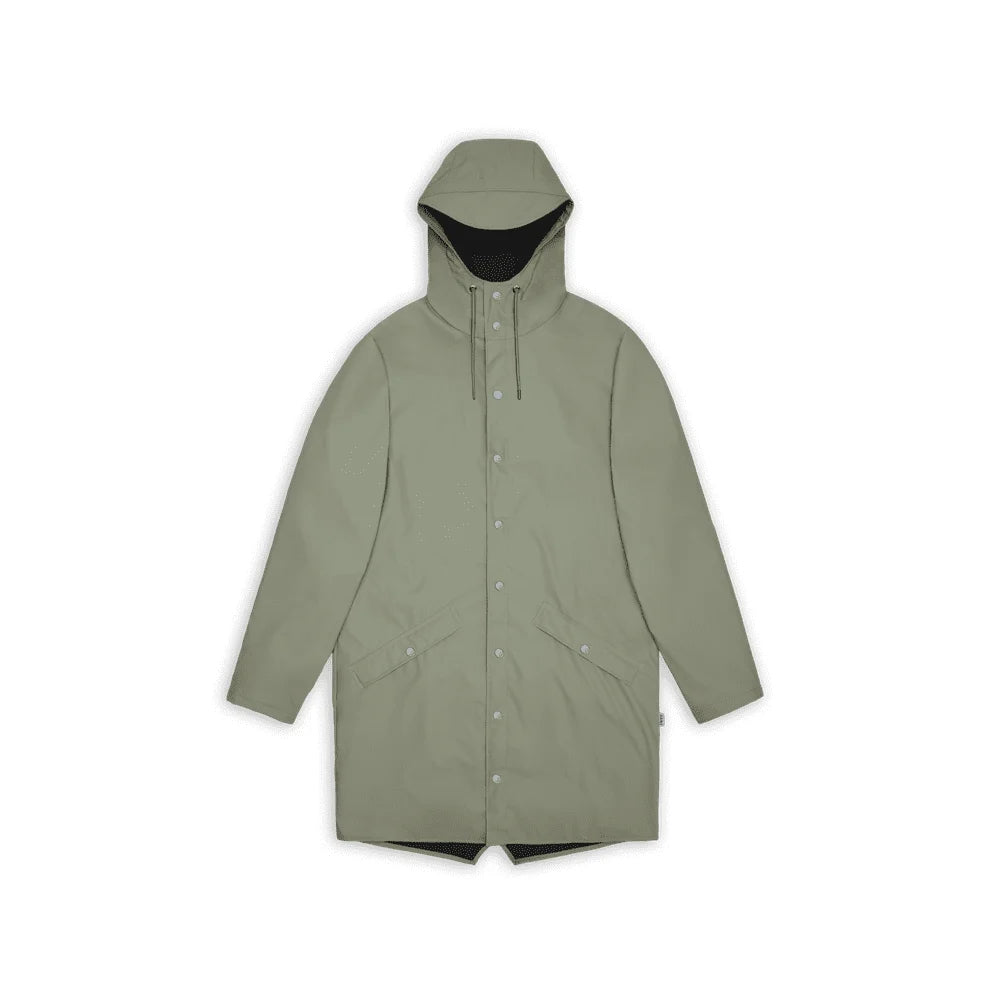 '- Abbigliamento, Donna, Giacche, PE25, Rains, Unisex, Uomo - Rains Long Jacket Drift W3 12020 - Lupis SRL