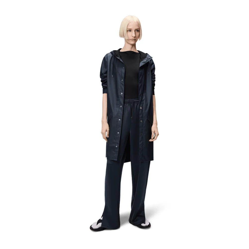 '- ["Abbigliamento","Donna","Giacche","PE25","Rains","Unisex","Uomo"] - Rains Long Jacket Navy W3 12020 - Lupis SRL