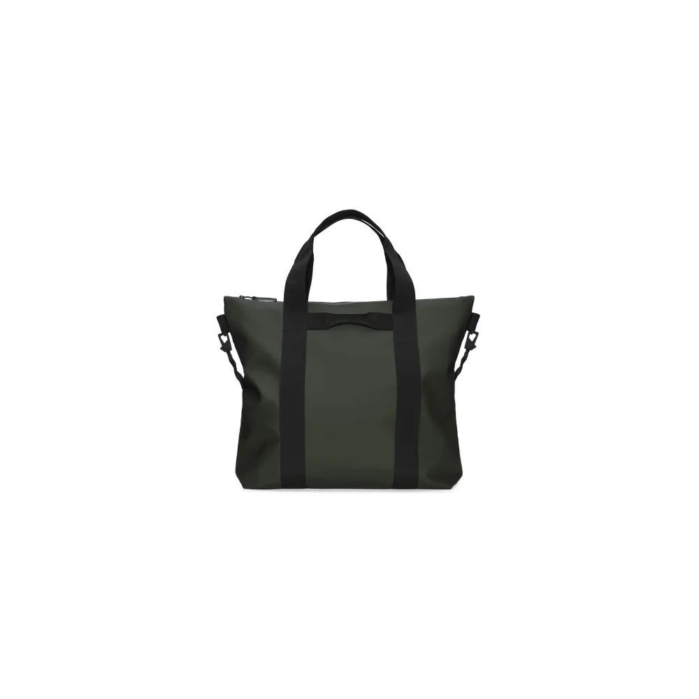 '- ["Accessori","Borse","Donna","PE25","Rains","Unisex","Uomo"] - Rains Tote Bag Green W3 14150 - Lupis SRL