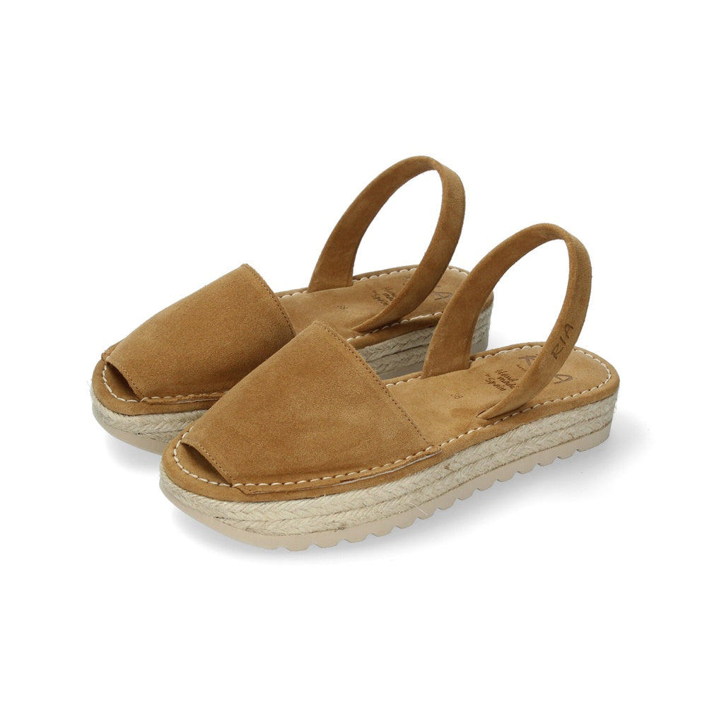 Ria Menorca Minorchine Donna Ante Calf Wood Natural 21922-M-S2