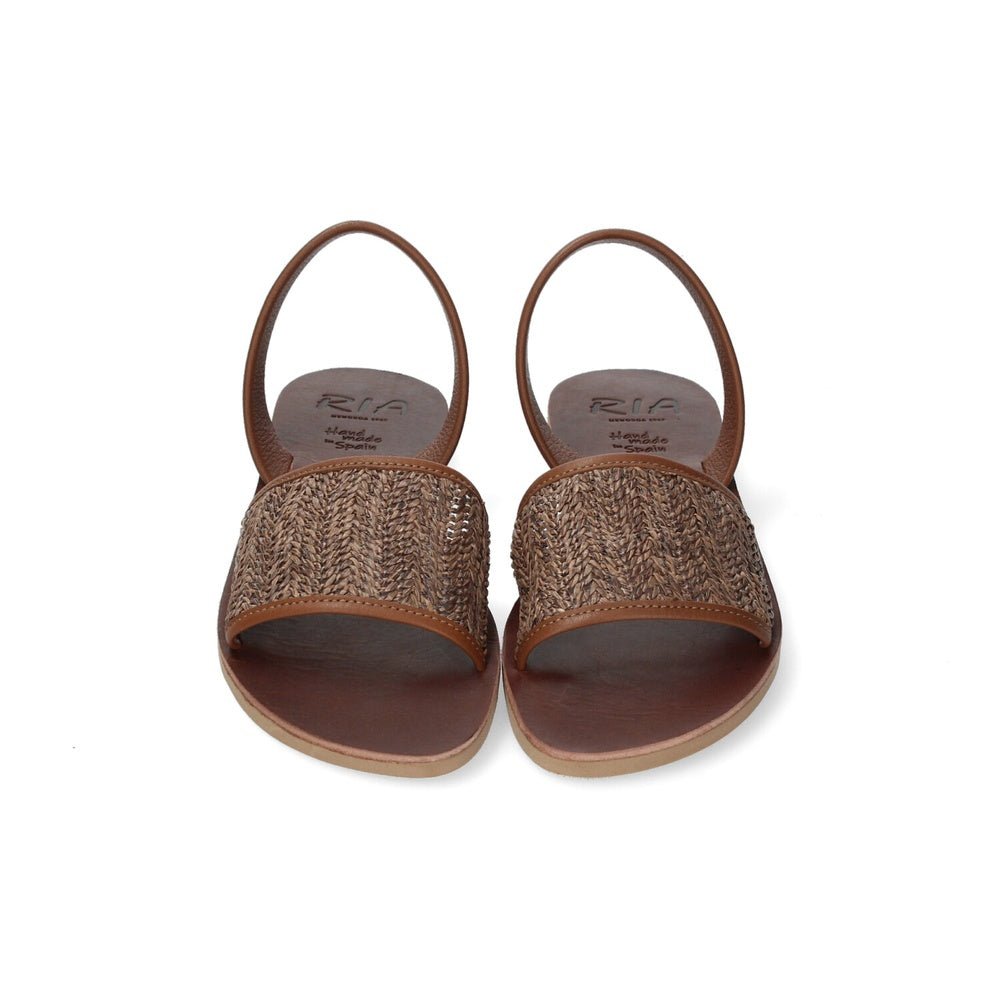 Ria Menorca Sandali Donna Naraka Velvet Cuoio Caramelo 40339-T