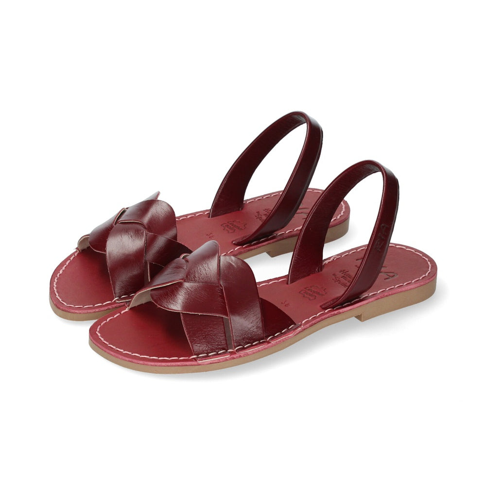 Ria Menorca Sandali Donna Piuma Vino Caramelo 40349-W