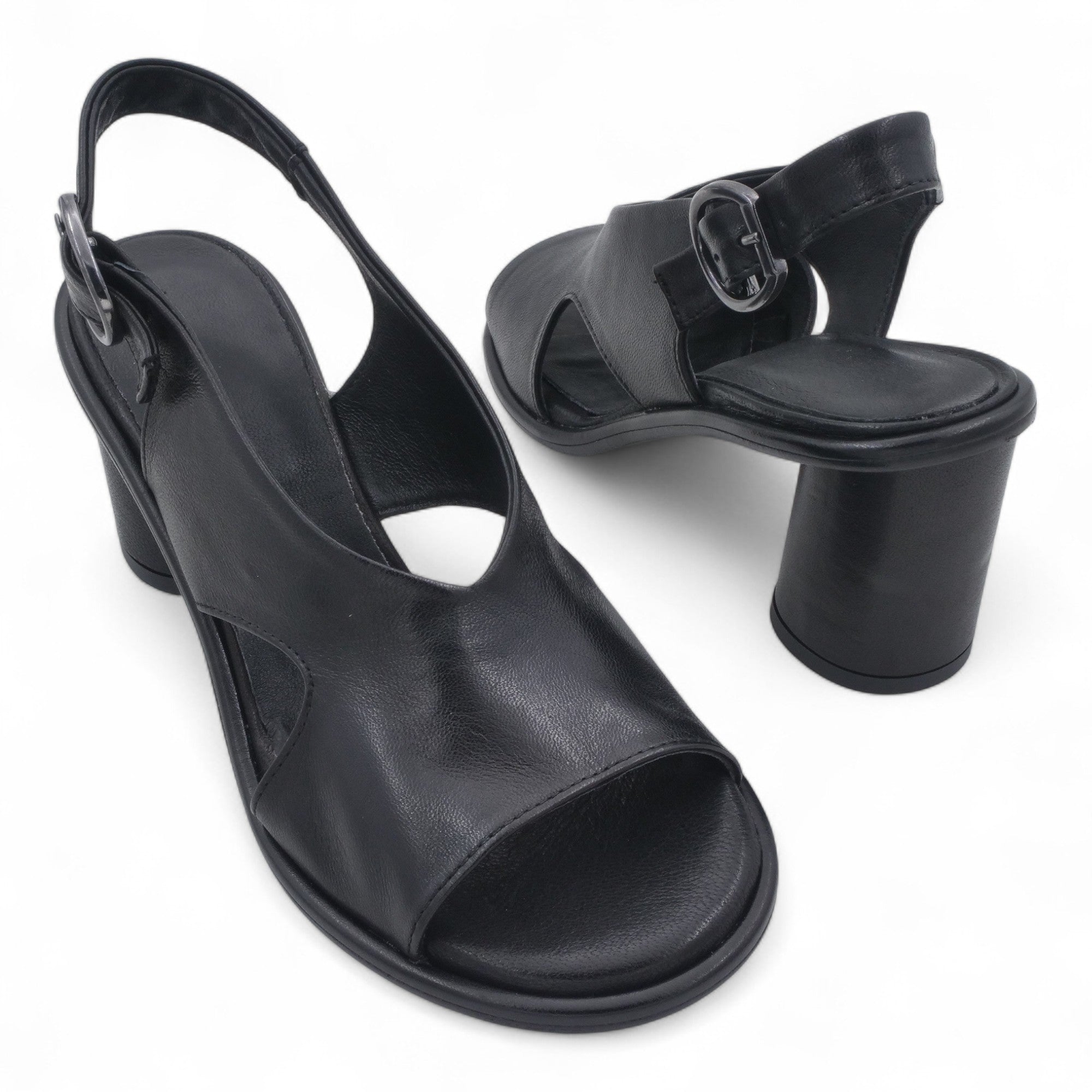 '- ["Artigianato","Eva Picci","PE25","Sandali","Sandali Eleganti","Scarpe","Tacco"] - Sandali da Donna Eva Picci Missouri Nero ENYUMA03-01 - Lupis SRL