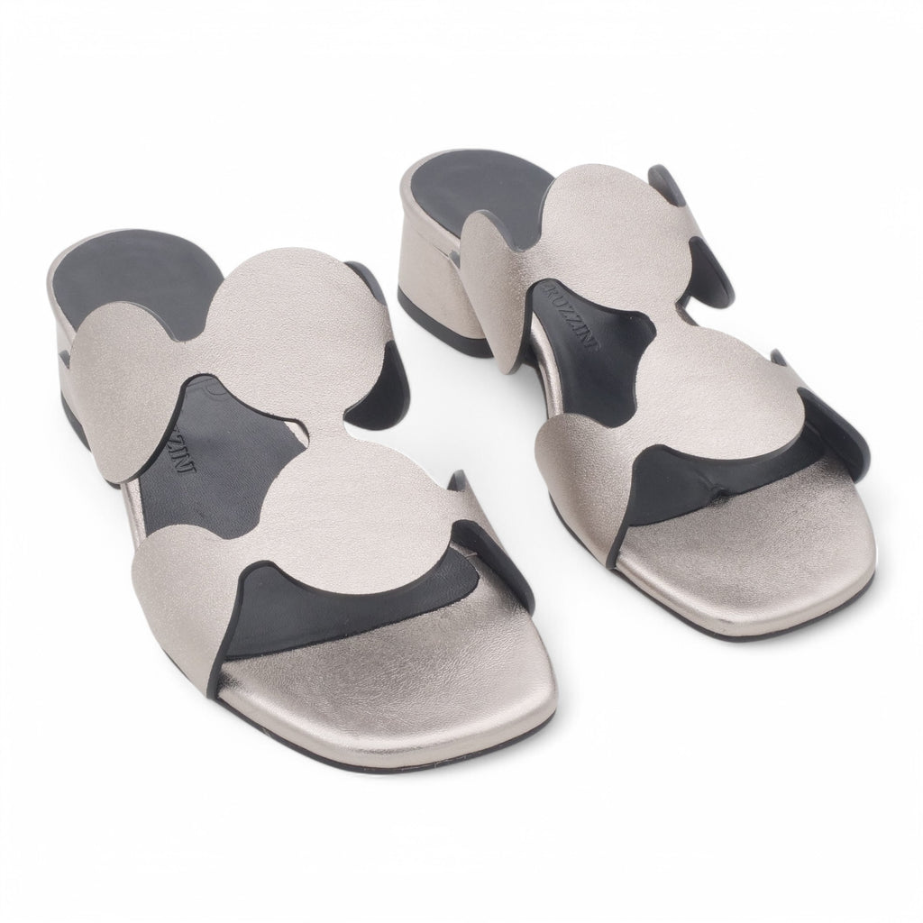 '- ["Artigianato","Donna","Kalos","PE25","Sandali Eleganti","Scarpe"] - Sandali da Donna Kalos Laminato Ambra T.35 KA20213 - Lupis SRL