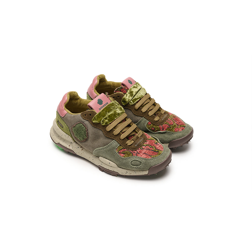 '- ["Donna","Nuovo","Satorisan","Scarpe","Scarpe sportive","Unisex","Uomo"] - Satorisan Chacrona Suede Kilim Green - Lupis SRL