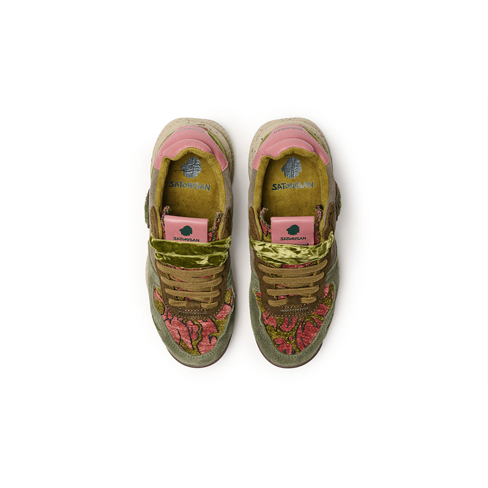 '- ["Donna","Nuovo","Satorisan","Scarpe","Scarpe sportive","Unisex","Uomo"] - Satorisan Chacrona Suede Kilim Green - Lupis SRL