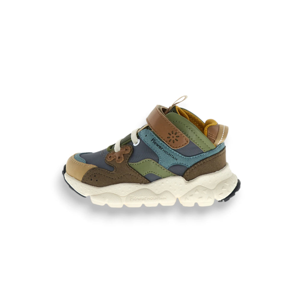 '- ["Donna","Flower Mountain","FW25","Scarpe","Scarpe sportive"] - Scarpe sportive Kids Flower Mountain Yamano 3 High Beige 2018659-01-1E06 - Lupis SRL