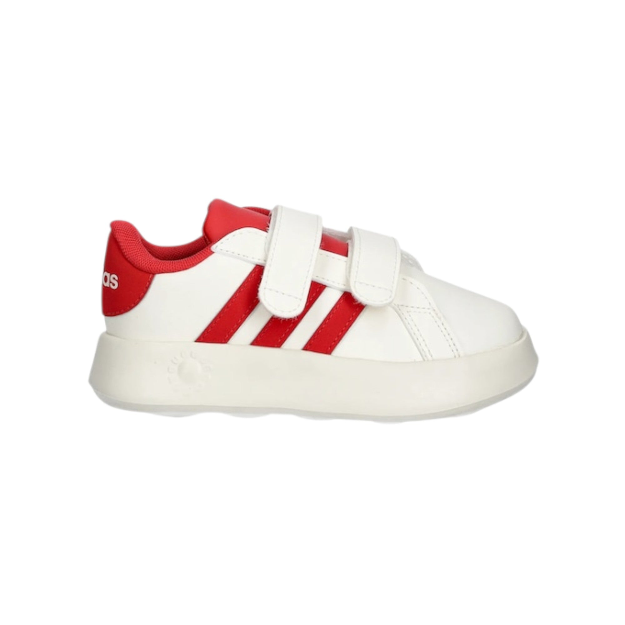'- ["Adidas","FW25","Kids","Scarpe","Scarpe sportive","Toddler"] - Scarpe sportive Kids Adidas Grand Court 2. Cf I Sintetico Tessuto Bianco Rosso JQ7995 - Lupis SRL