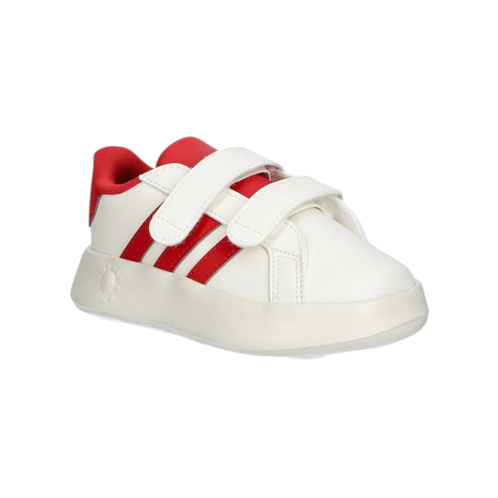 '- ["Adidas","FW25","Kids","Scarpe","Scarpe sportive","Toddler"] - Scarpe sportive Kids Adidas Grand Court 2. Cf I Sintetico Tessuto Bianco Rosso JQ7995 - Lupis SRL