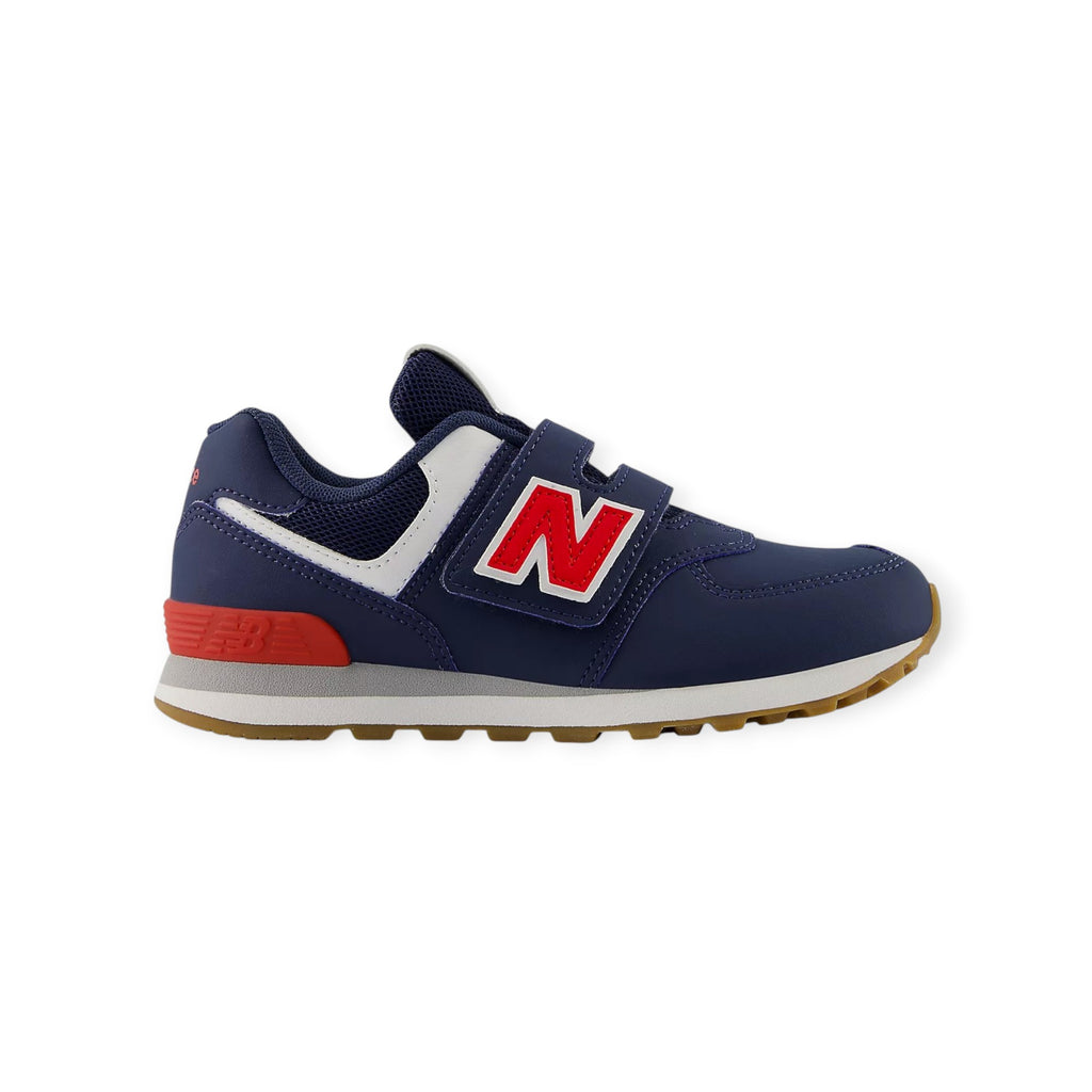 '- ["FW25","Kids","New Balance","Scarpe","Scarpe sportive"] - Scarpe sportive Kids New Balance Lifestyle NB Leather Navy PV574NF - Lupis SRL